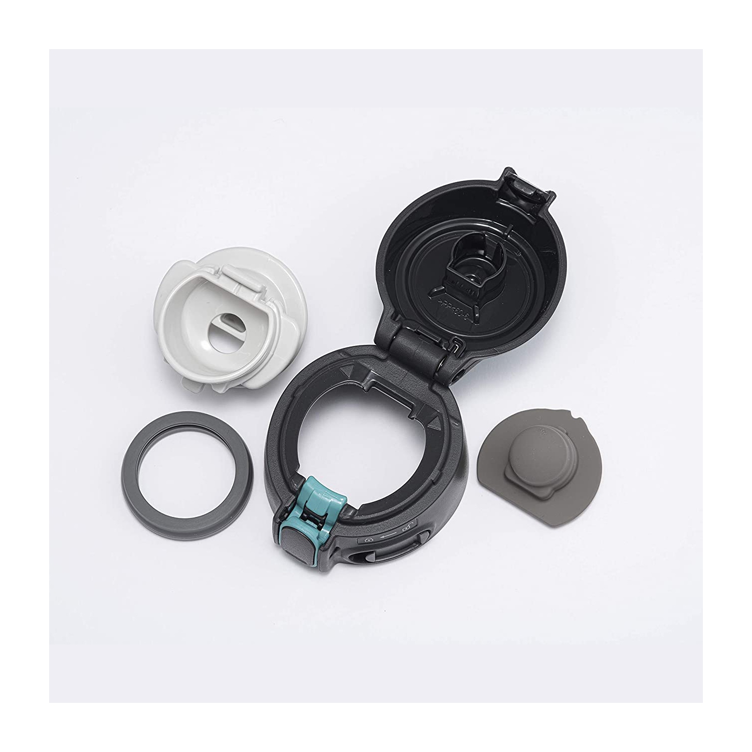 Zojirushi 20oz Flip-and-Go Stainless Steel Water Bottle with Handle SM-QHE60, Teal