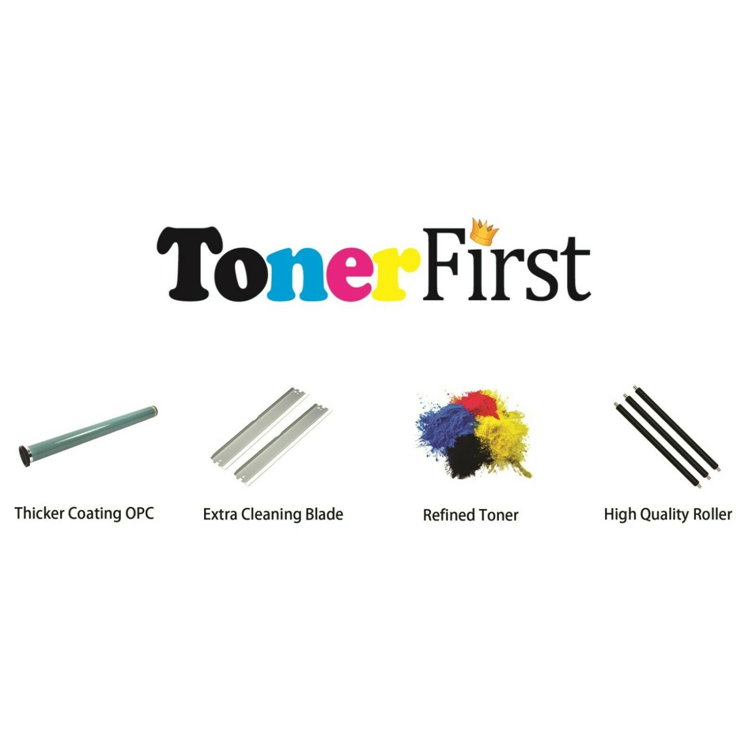 Toner First Premium Compatible Brother TN660 Black Toner Cartridge