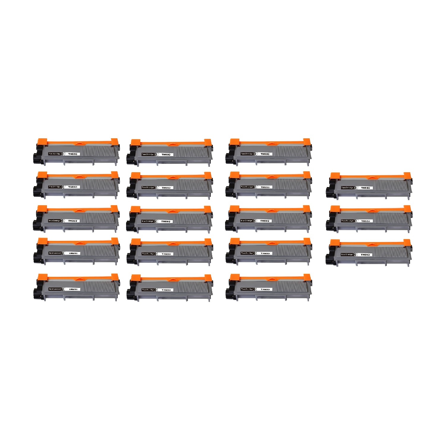 Toner First Premium Compatible Brother 18 Pack TN660 Black Toner Cartridge