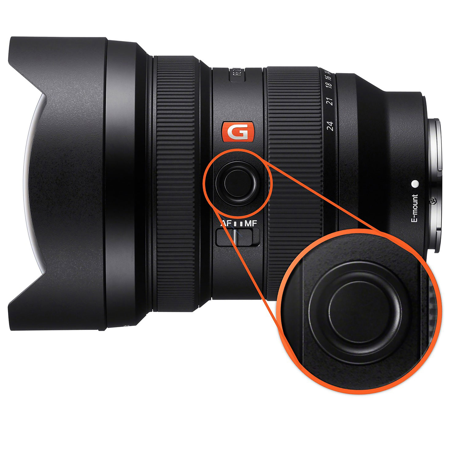 Obj. zoom UGA plein format grande ouverture monture E FE 12-24 mm f/2,8 Premium G Master Sony