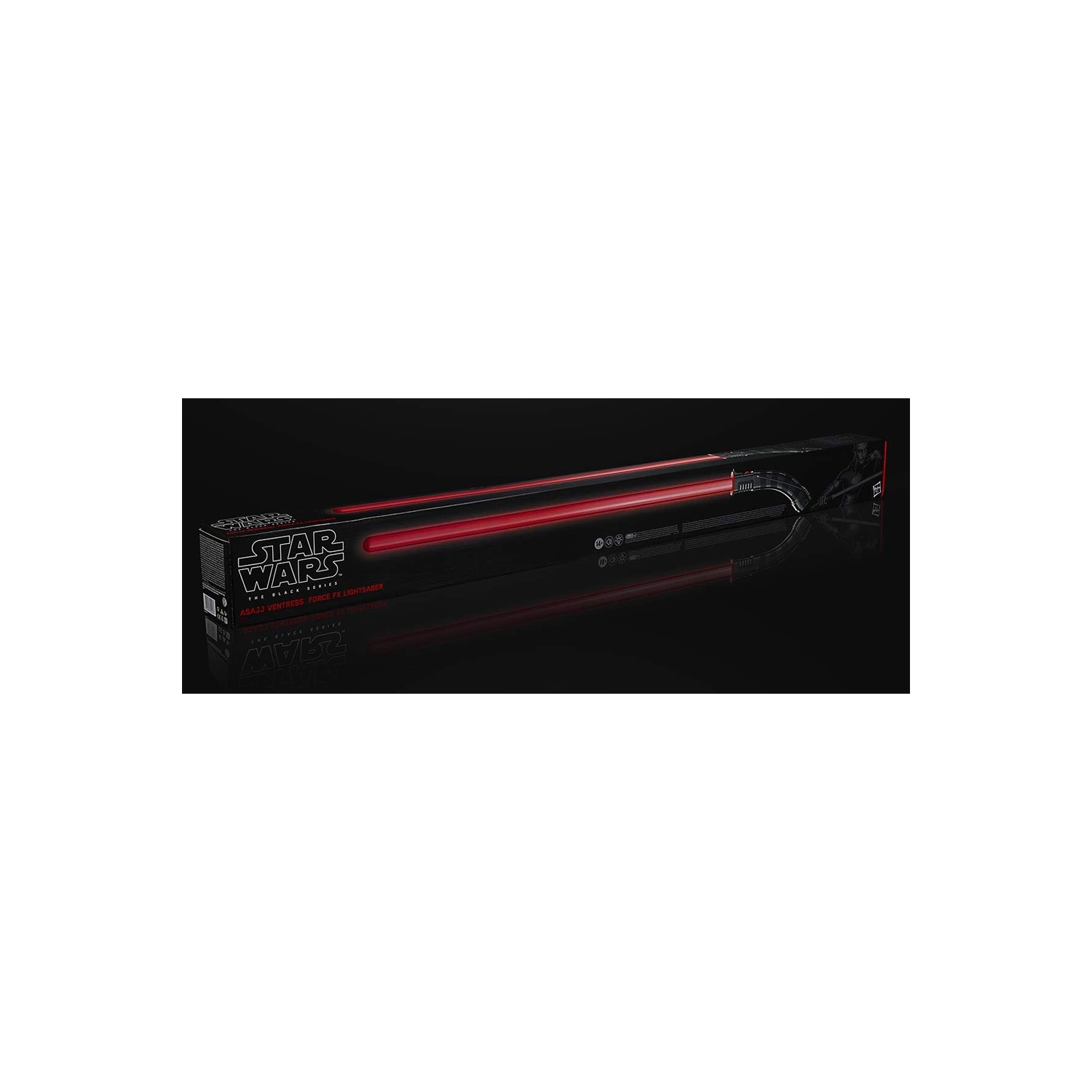 Star Wars The Black Series Life Size Lightsaber Force FX Lightsaber - Asajj Ventress Lightsaber