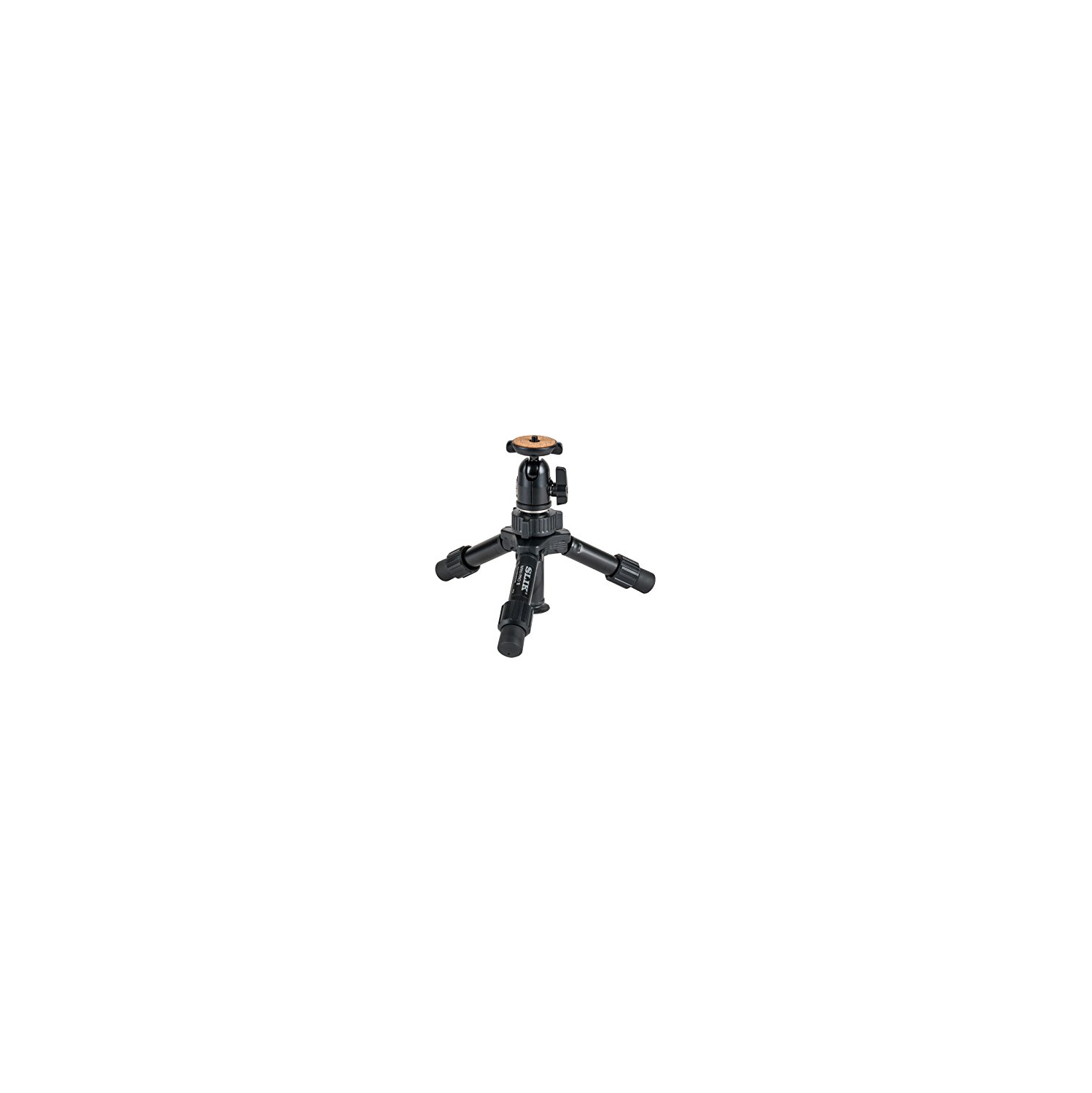SLIK Mini Pro III Table Top Tripod, 2-Section, Max 10" - Black
