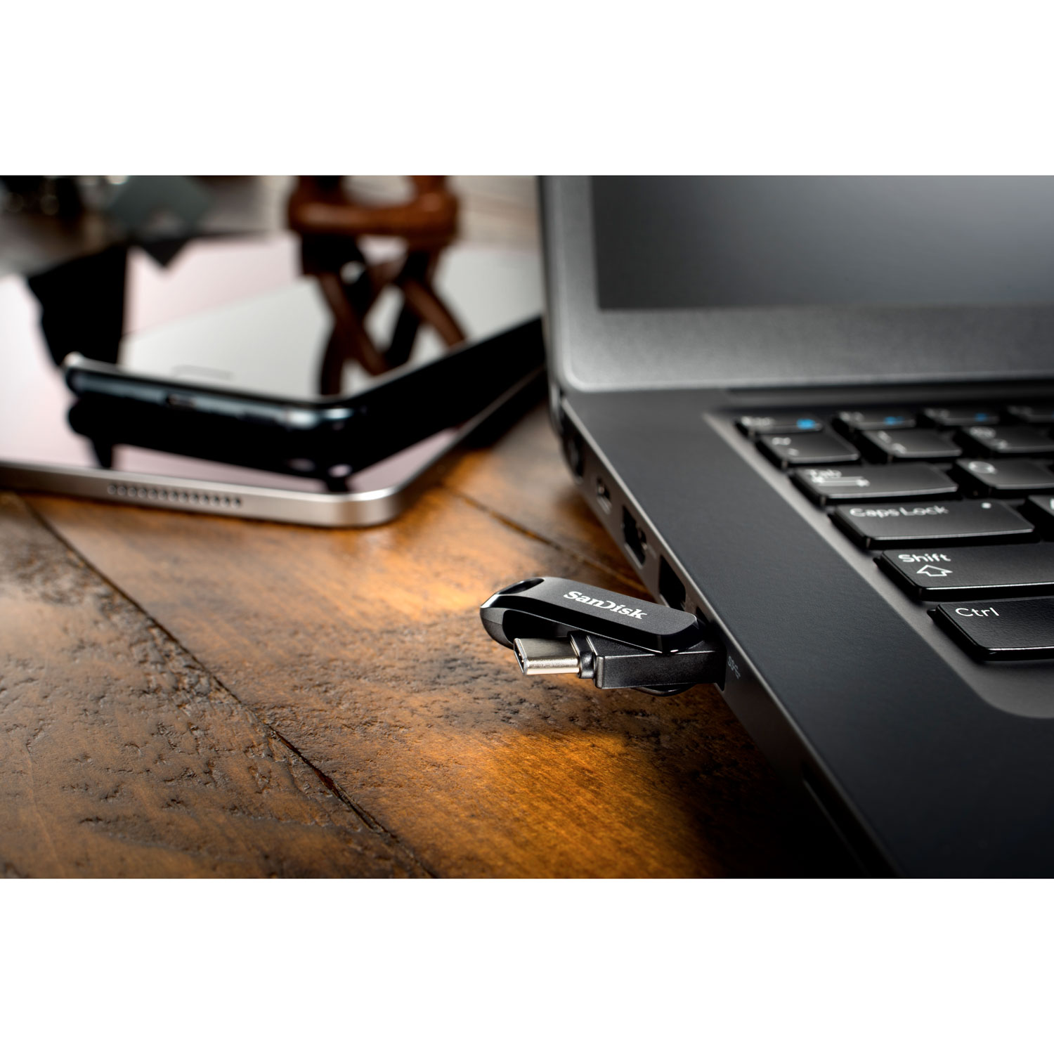 Clé USB de type C/A de 128 Go Ultra Dual de SanDisk