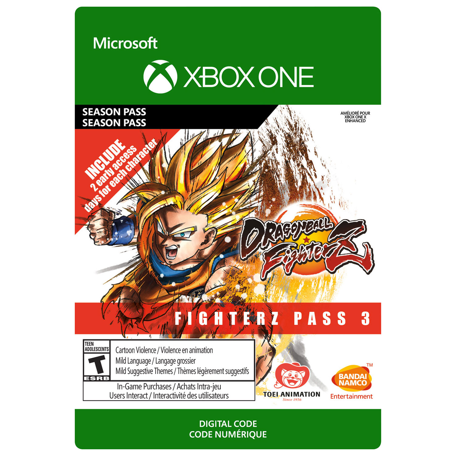 Dragon Ball FighterZ: FighterZ Pass 3 (Xbox One) - Digital Download