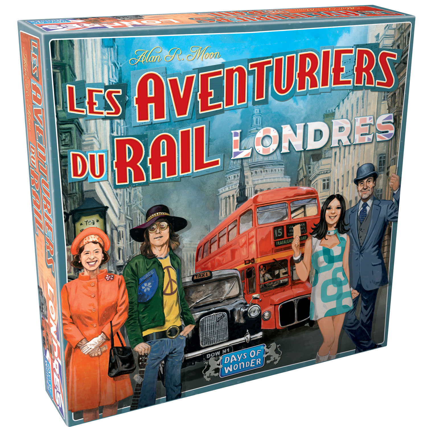 Les Aventuriers du Rail: Londres Board Game - French