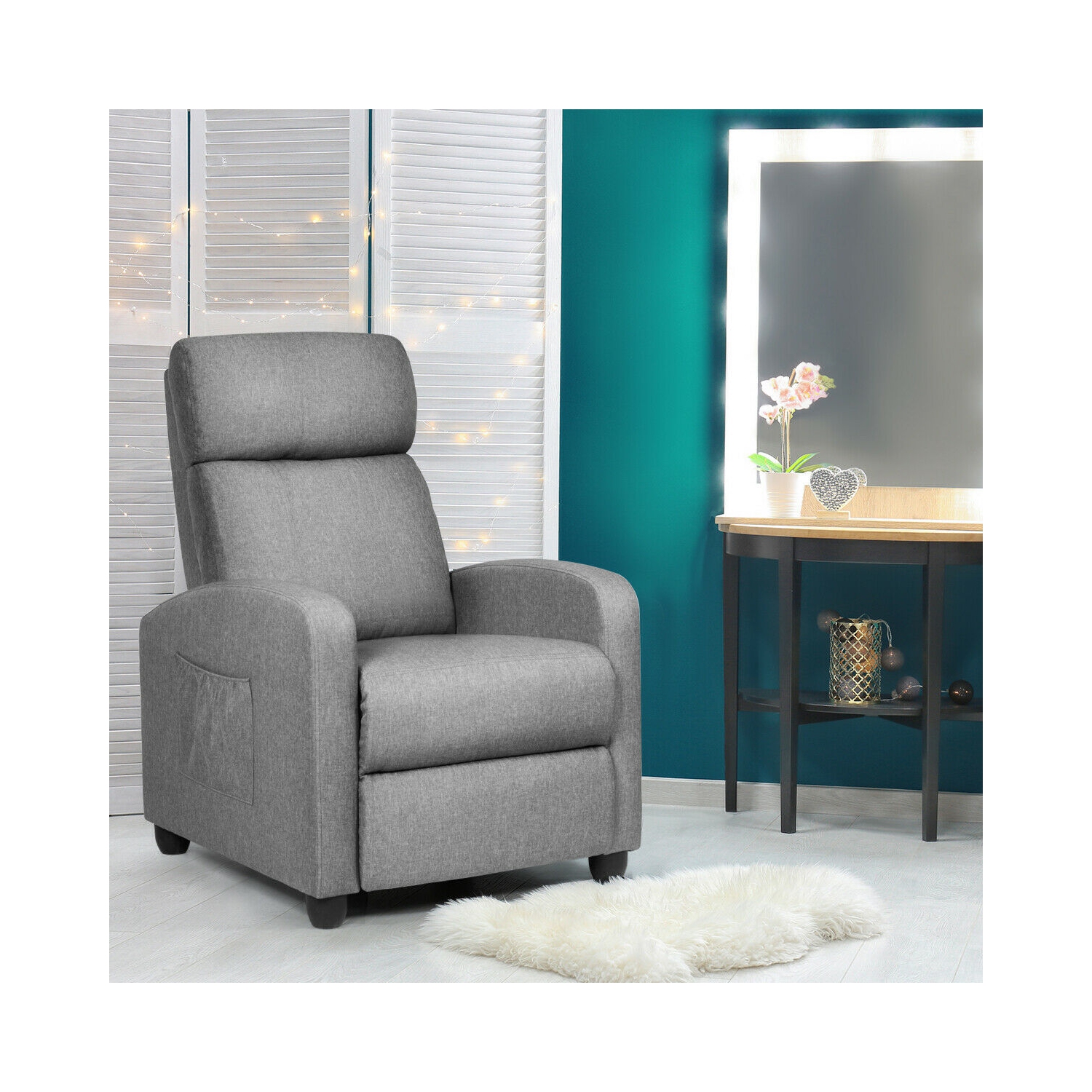 Fauteuil massant Gymax