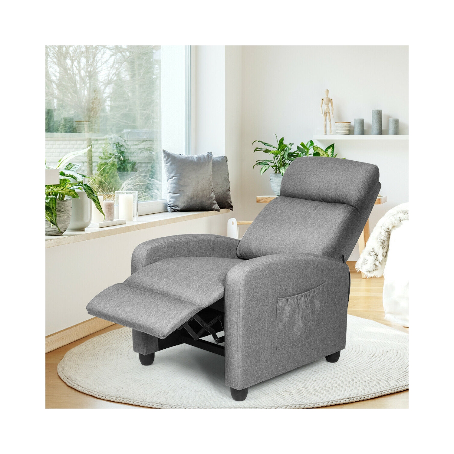 Fauteuil massant Gymax