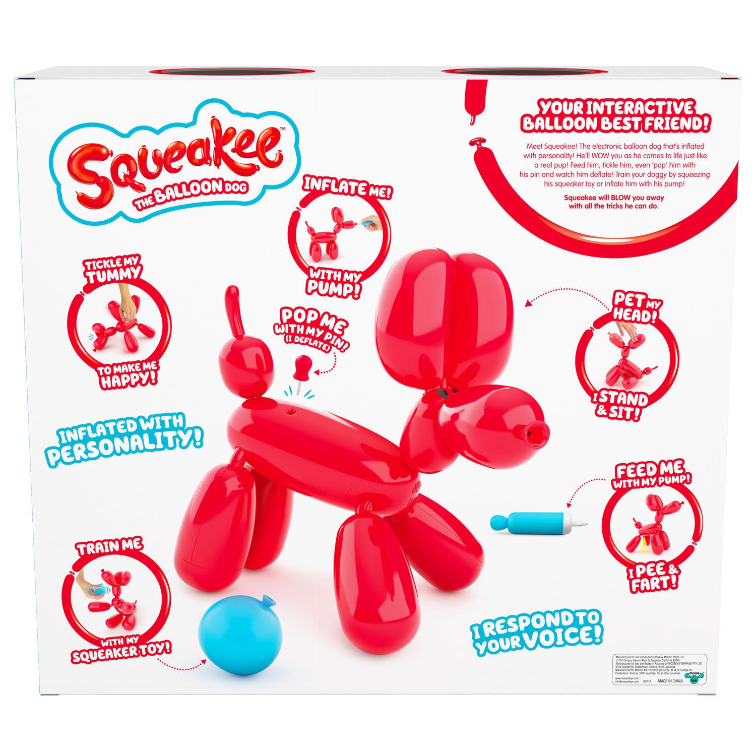 squeakee the robotic dog