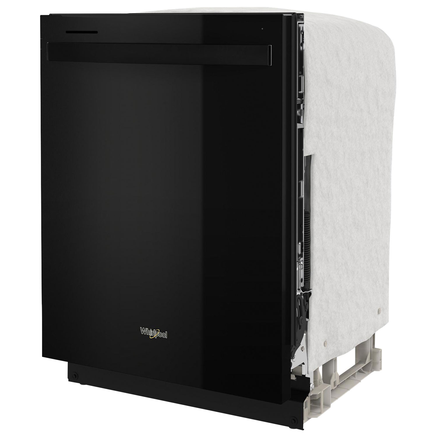 Whirlpool 24" 47dB Built-In Dishwasher with Third Rack - Black