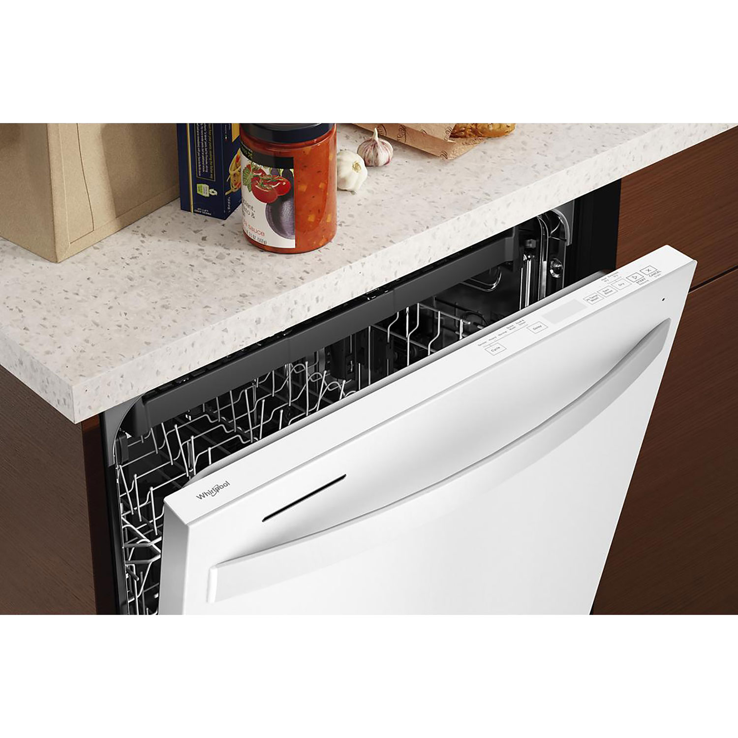 Lave-vaisselle encastrable 24 po 47 dB avec troisième panier de Whirlpool - Blanc