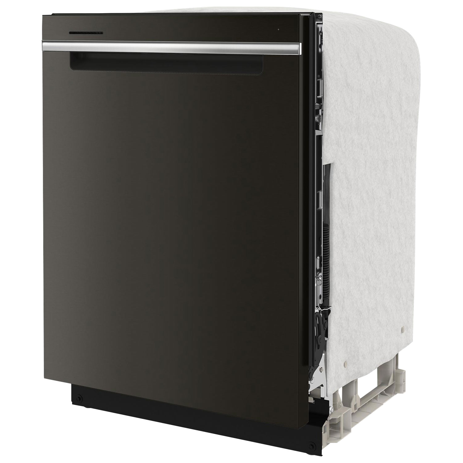 Whirlpool 24" 47dB Built-In Dishwasher with Third Rack - Black Stainless