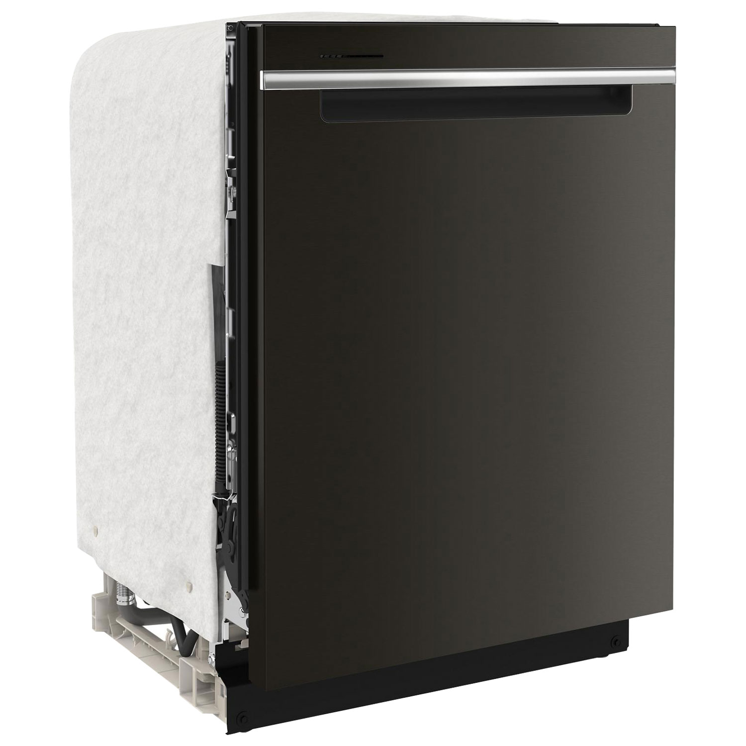 Whirlpool 24" 47dB Built-In Dishwasher with Third Rack - Black Stainless