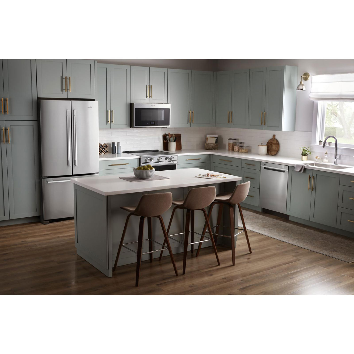 Whirlpool 24" 47dB Built-In Dishwasher with Third Rack - Stainless Steel