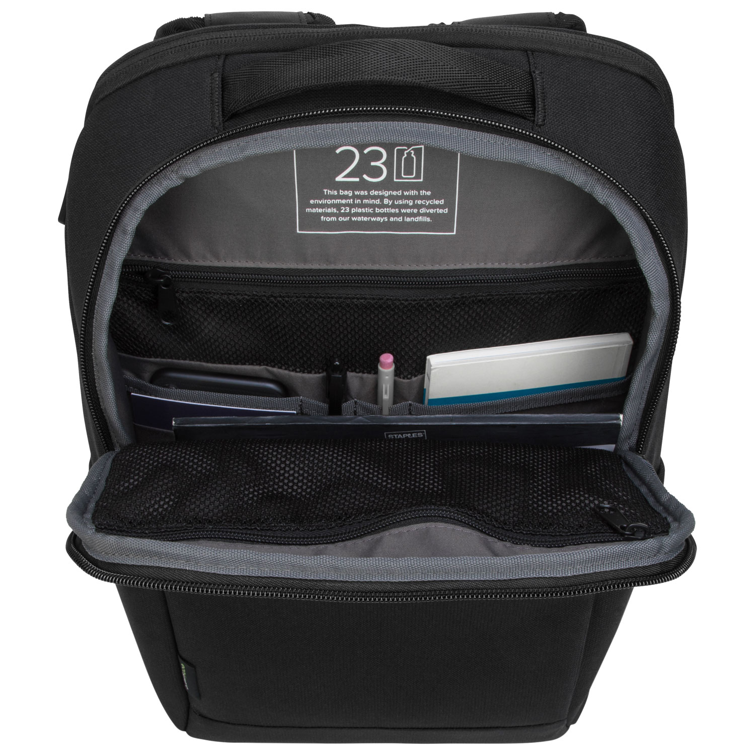 Targus Cypress EcoSmart 15.6" Laptop Backpack - Black