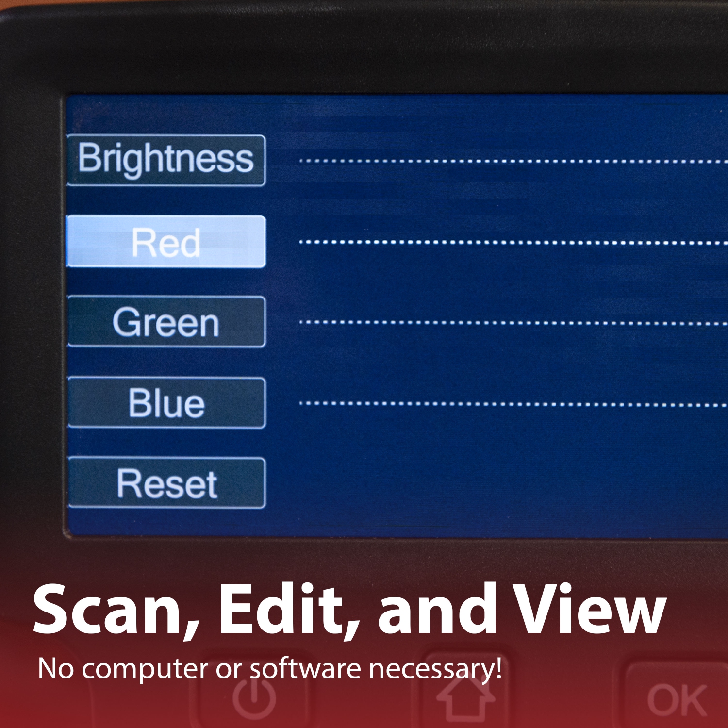 Magnasonic 24MP Film Scanner with Large 5" Display & HDMI with bonus 32GB SD Card