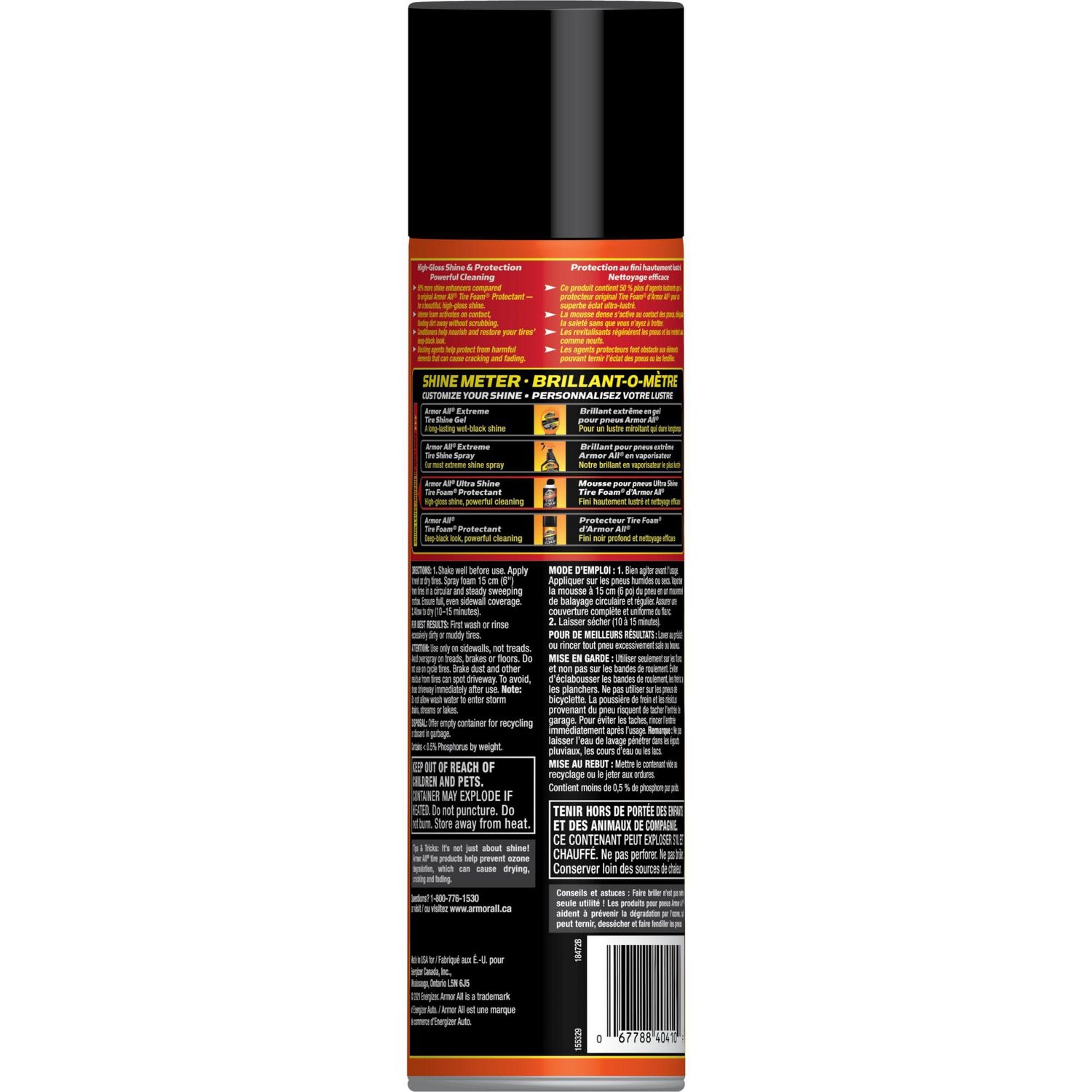 Ultra Shine Tire Foam - 510 ml