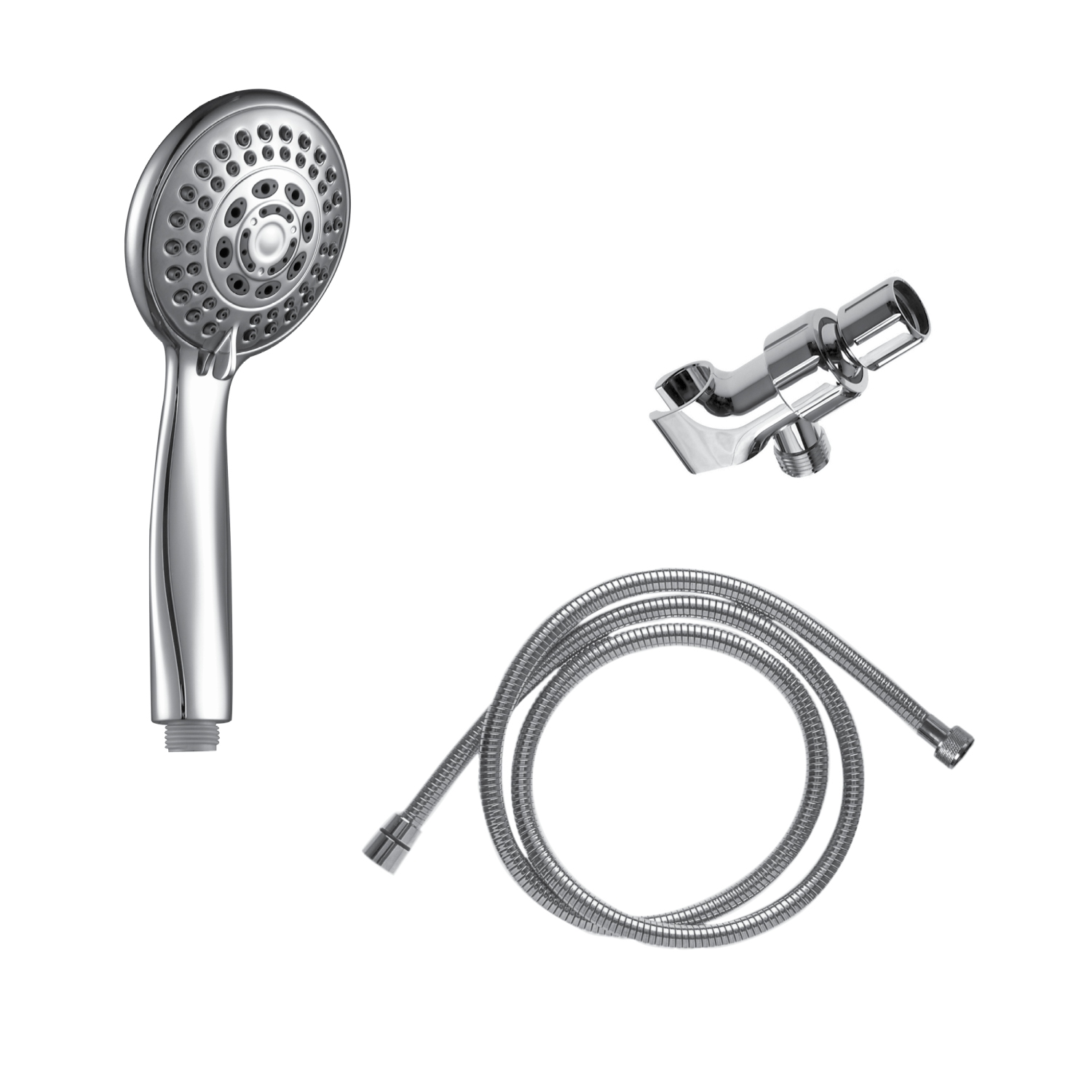 Akuaplus® Hand Shower kit with 5 Settings - Chrome
