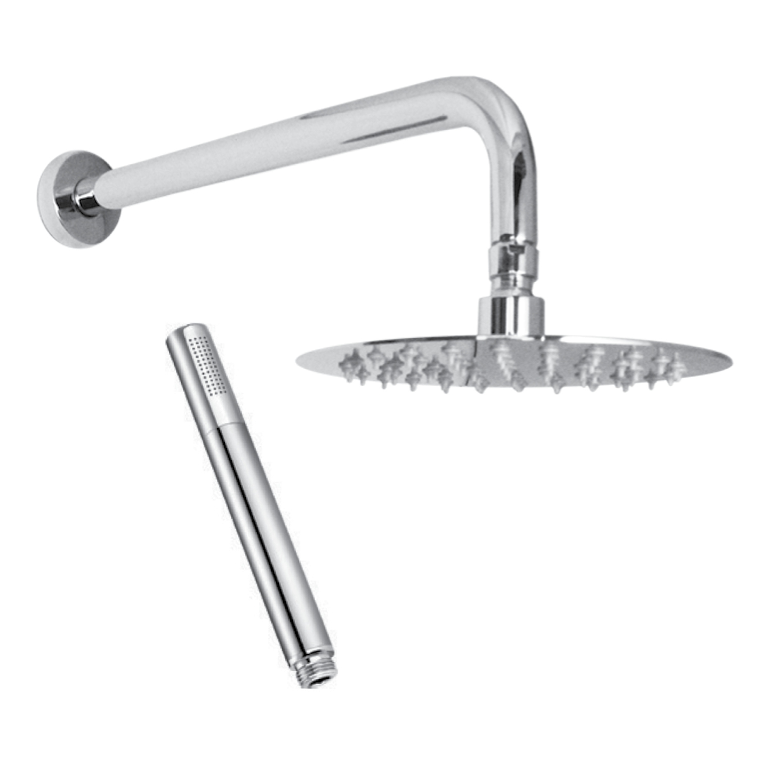 Akuaplus® Elite Shower Faucet with Sliding Rail - Chrome