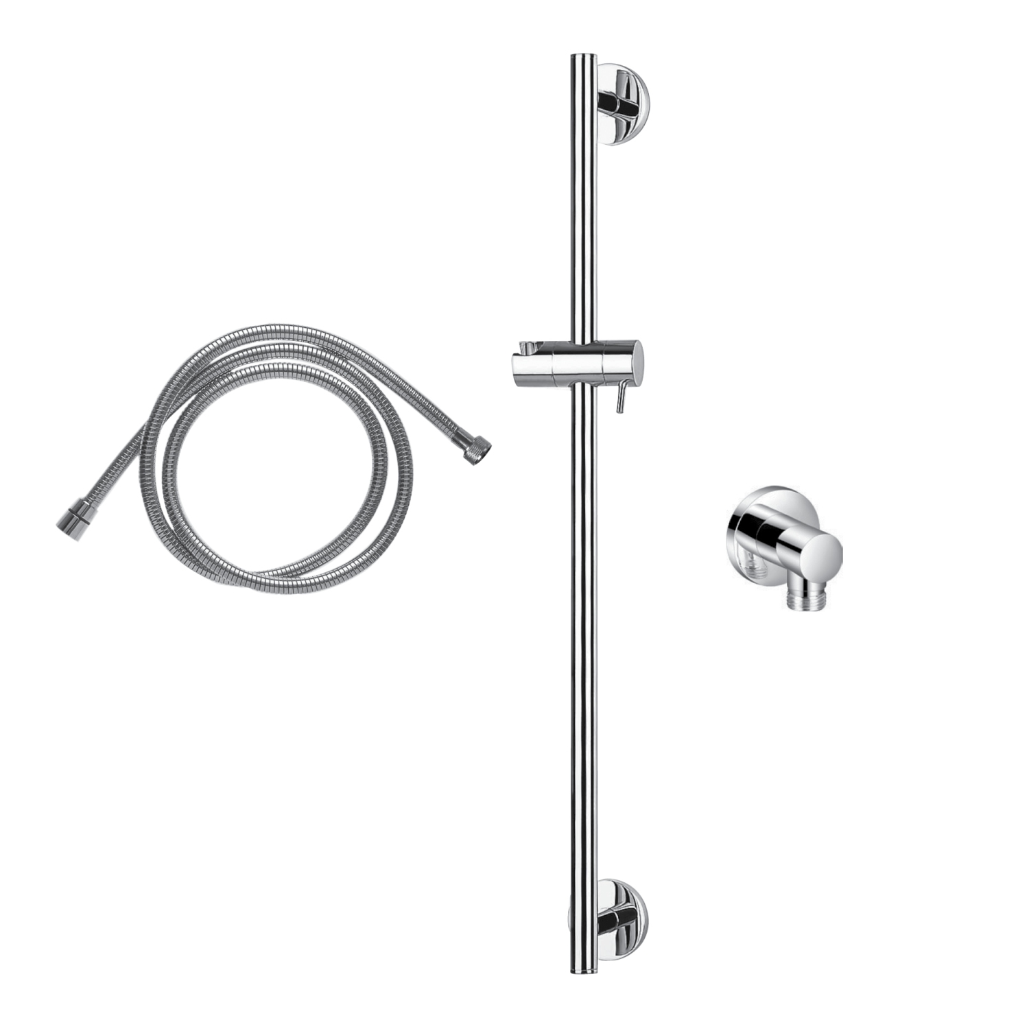 Akuaplus® Elite Shower Faucet with Sliding Rail - Chrome