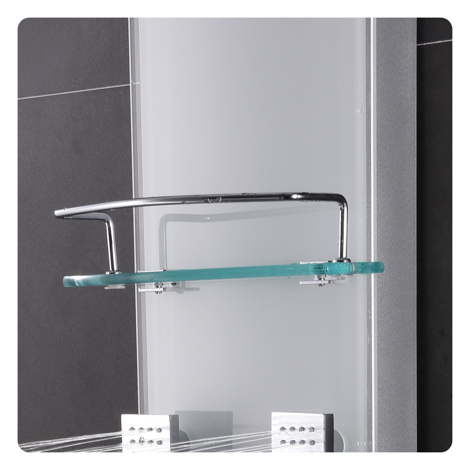 Akuaplus® Zara Shower Panel - White