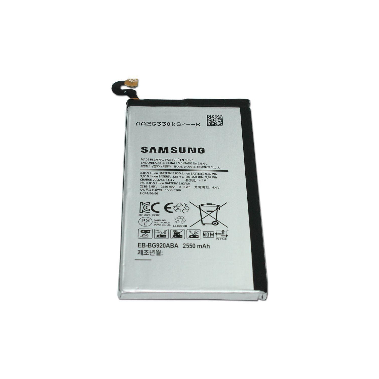 Original Samsung Galaxy S6 battery EB-BG920ABA 2550 mAh for SM-G920W8 SM-G920
