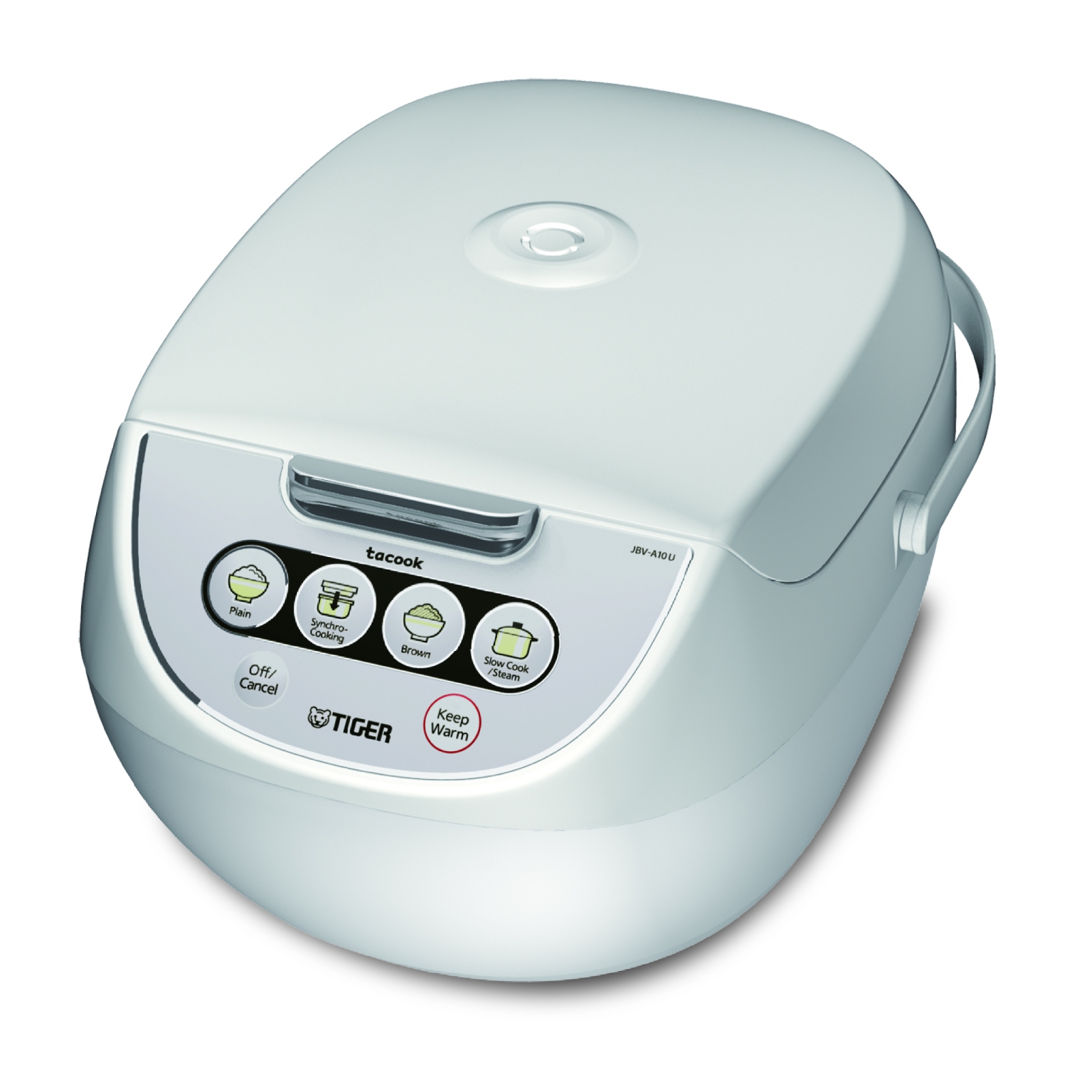 Tiger JBV-A18U 10-Cup Micom Rice Cooker with Food Steamer and Slow