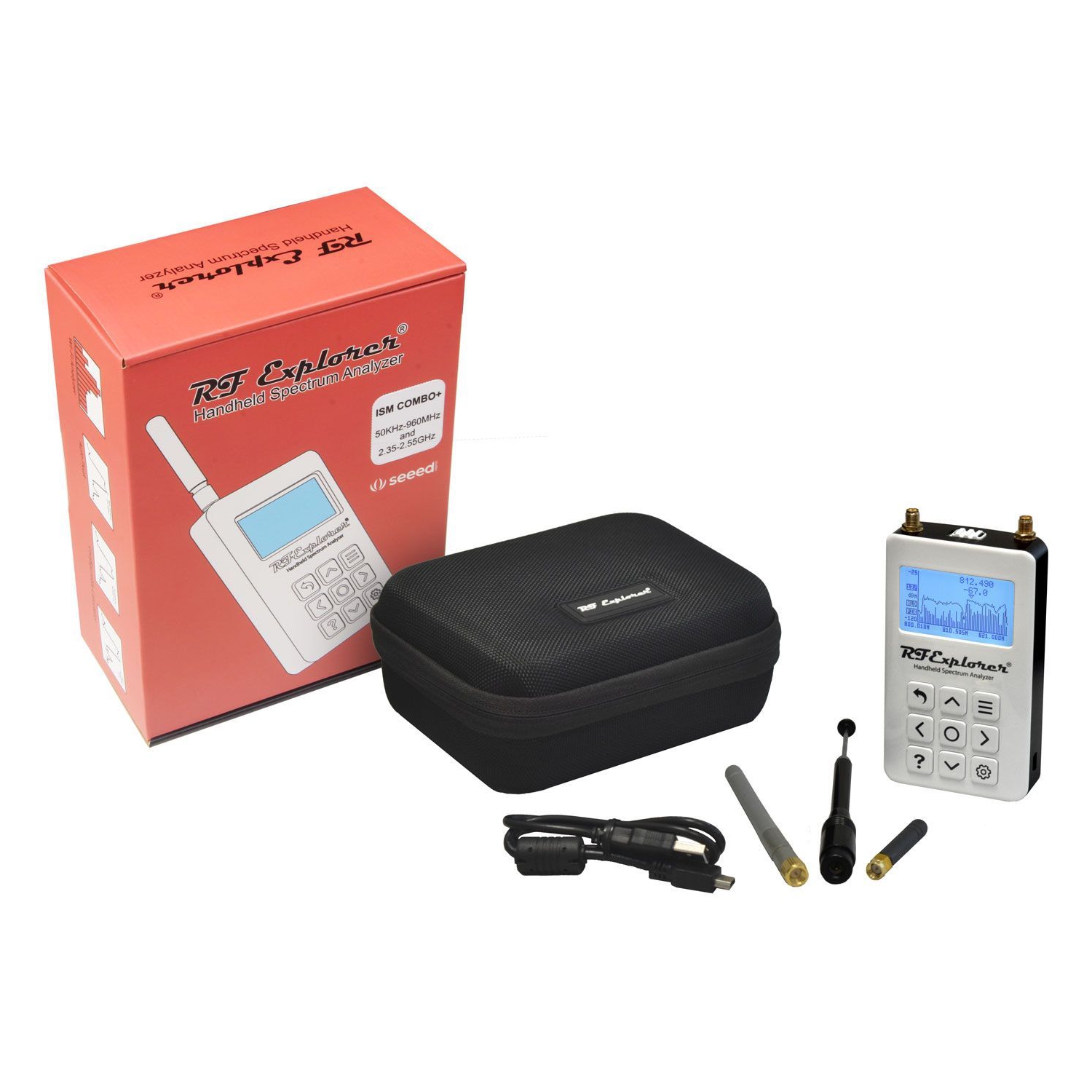 RF Explorer Spectrum Analyzer ISM Combo PLUS - Slim(2.35GHZ-2.55GHZ)