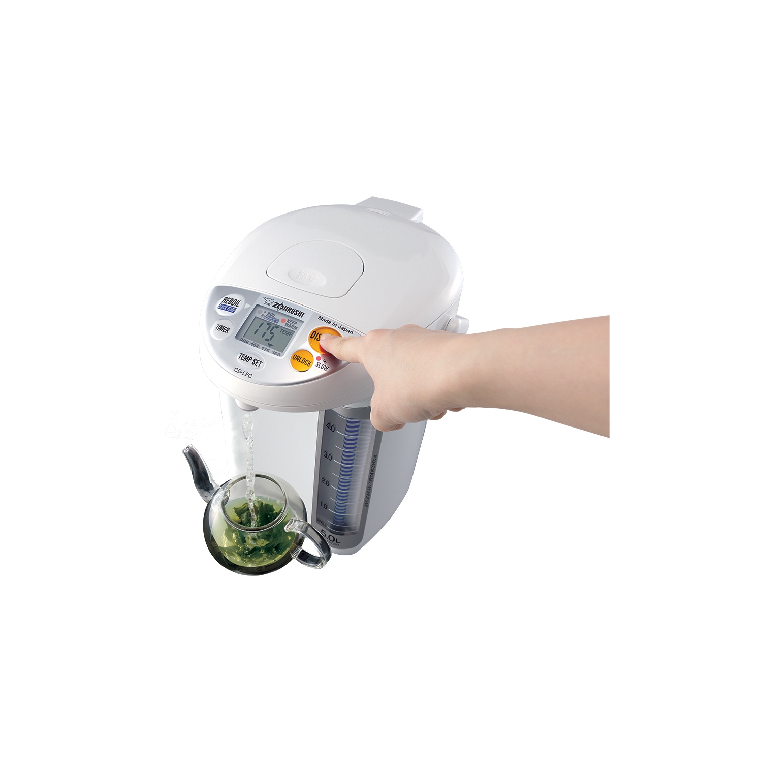 Zojirushi 5L Panorama Window Micom Water Boiler Warmer CD