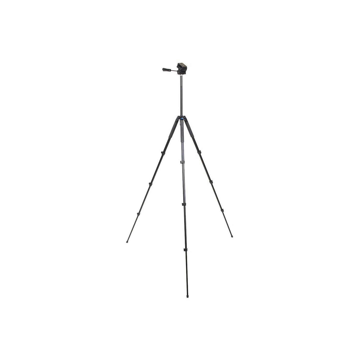 SLIK Video Sprint III w/Sprint Video Head for Mirrorless/DSLR Sony Nikon Canon Fuji Cameras and More - Black