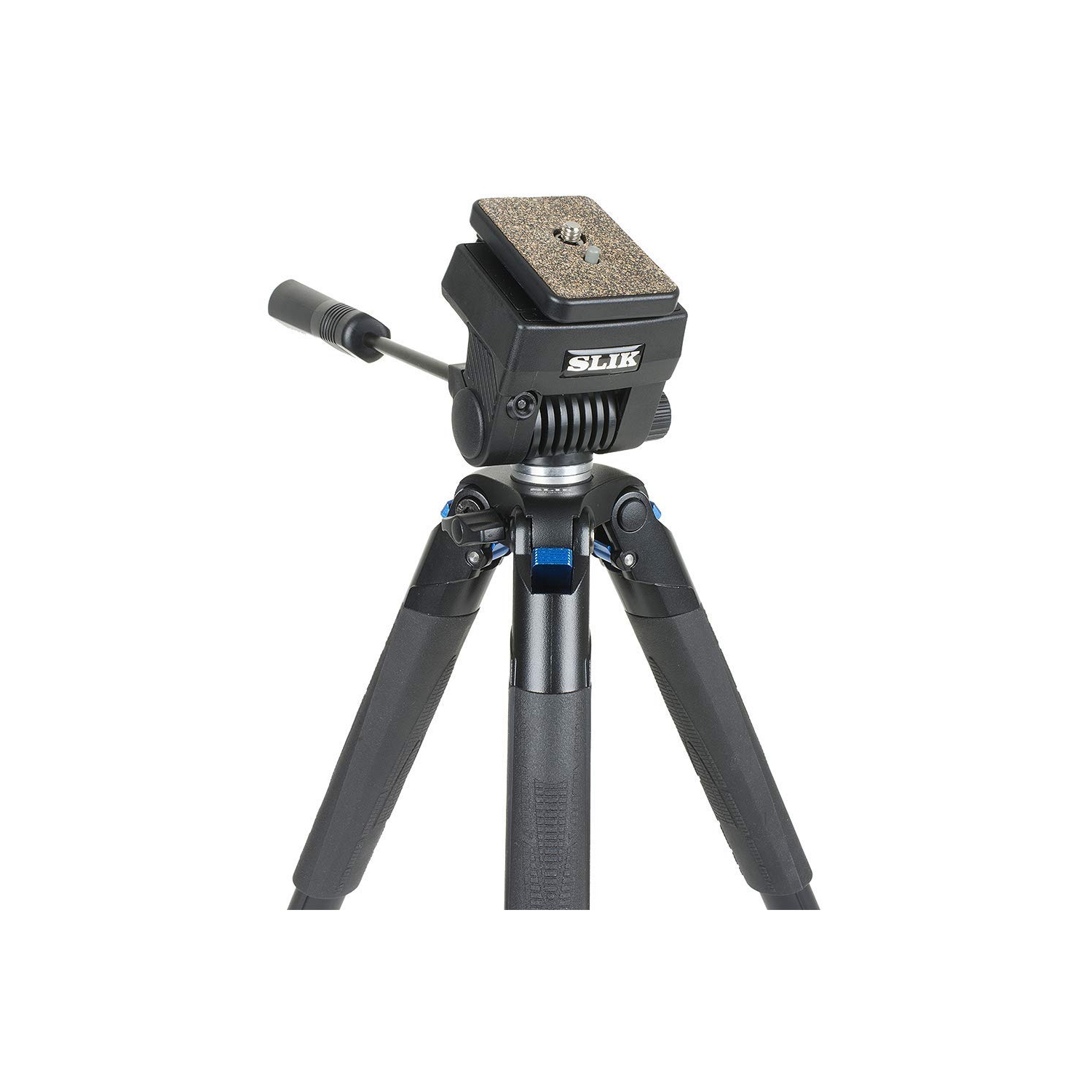 SLIK Video Sprint III w/Sprint Video Head for Mirrorless/DSLR Sony Nikon Canon Fuji Cameras and More - Black