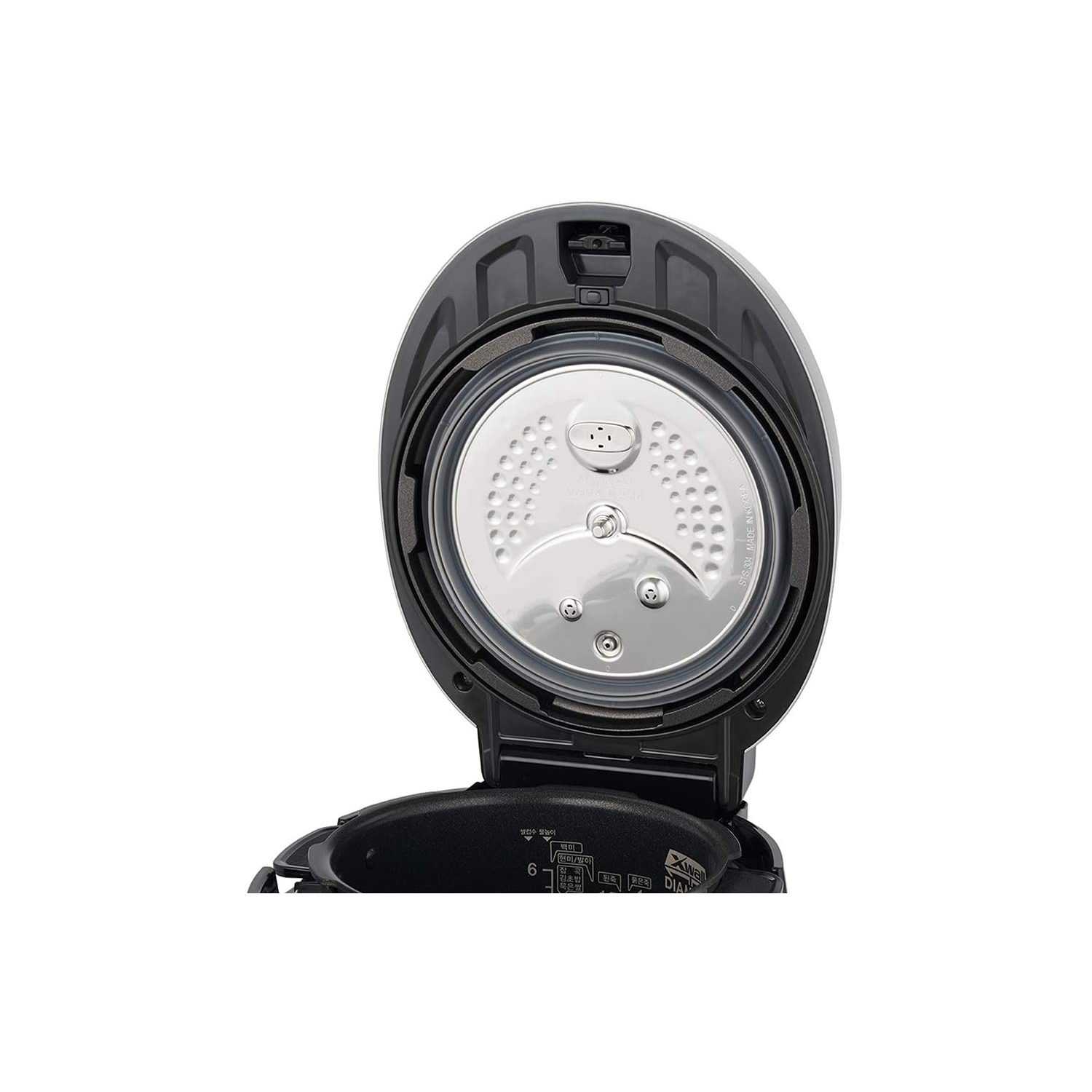 Cuckoo CRP-P1009SB 10 Cup Electric Heating Pressure Cooker & Warmer- 12 Built-in Programs, Glutinous, Mixed, Brown, GABA Rice