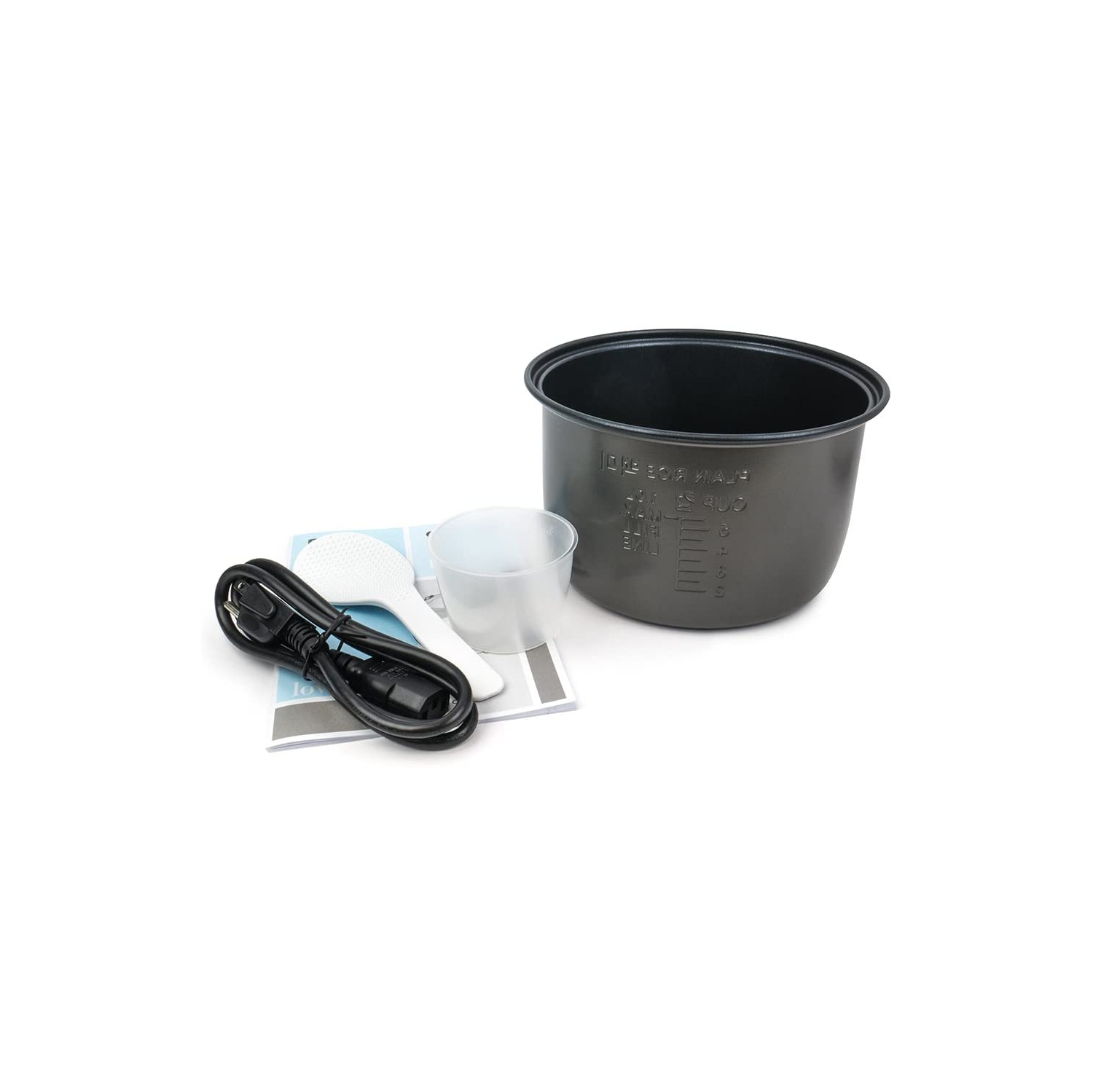 Cuckoo CR-0671V Basic Electric Small Rice Cooker & Warmer, 6 cups, Rice Spatula, Drain Dish, Detachable Inner Lid, Rubber Gasket, and Non-Stick