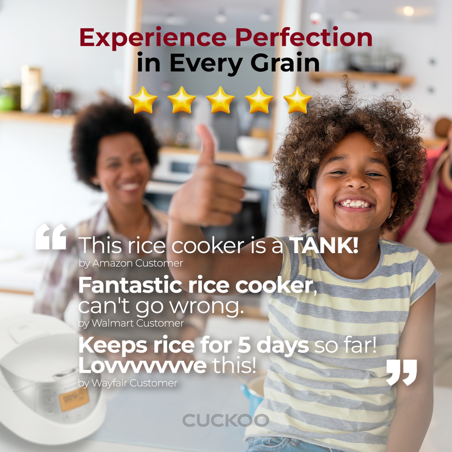 Cuckoo CR-0632F Multifunctional & Programmable Electric Rice Cooker, Intelligent Cooking Algorithm, 6 Cups - 12 Cups (Cooked), Made in Korea,