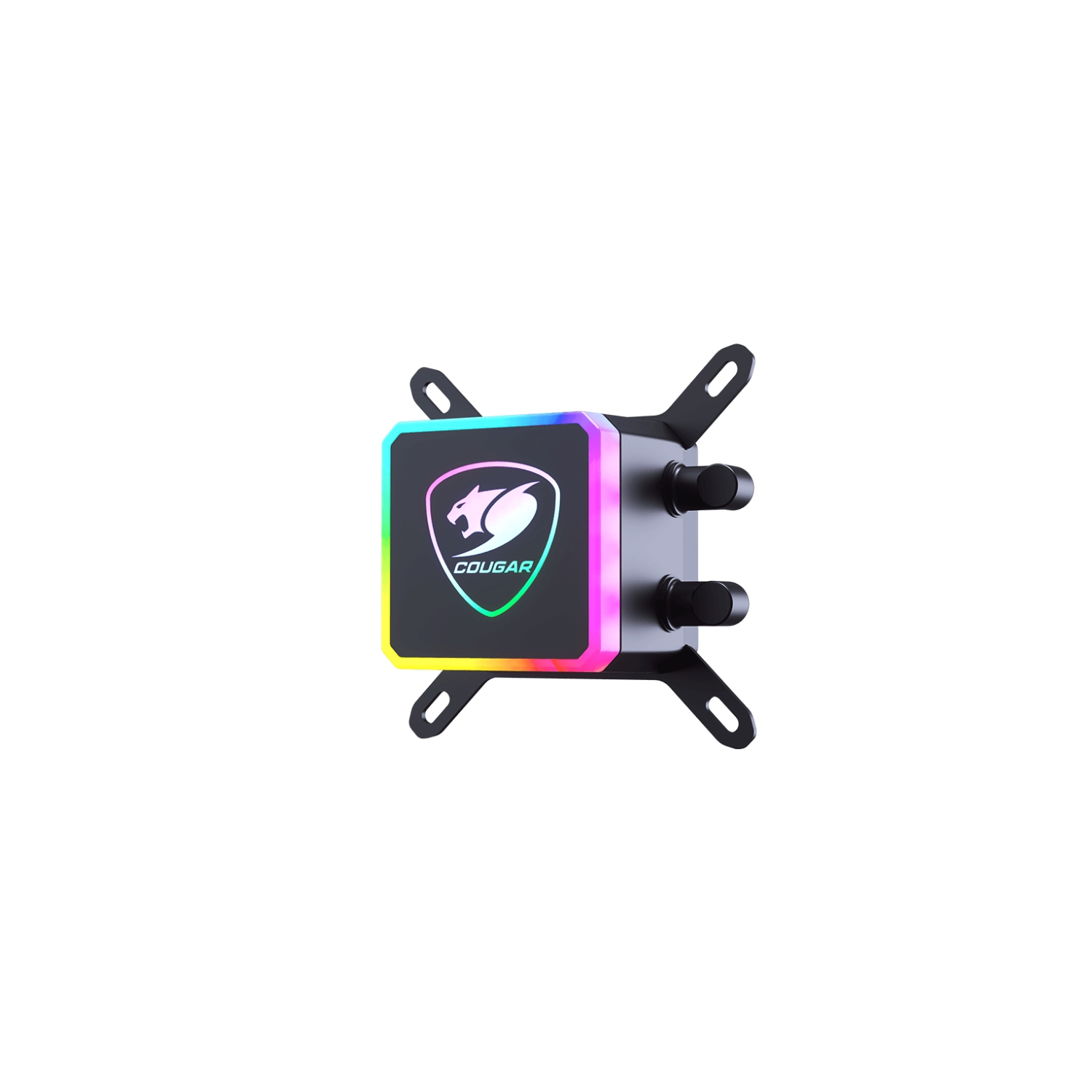 Cougar – refroidisseur liquide haute performance AQUA 360|ventilateurs RVB Vortex Omega 120 x3 + tête de pompe RVB|contrôleur sans fil