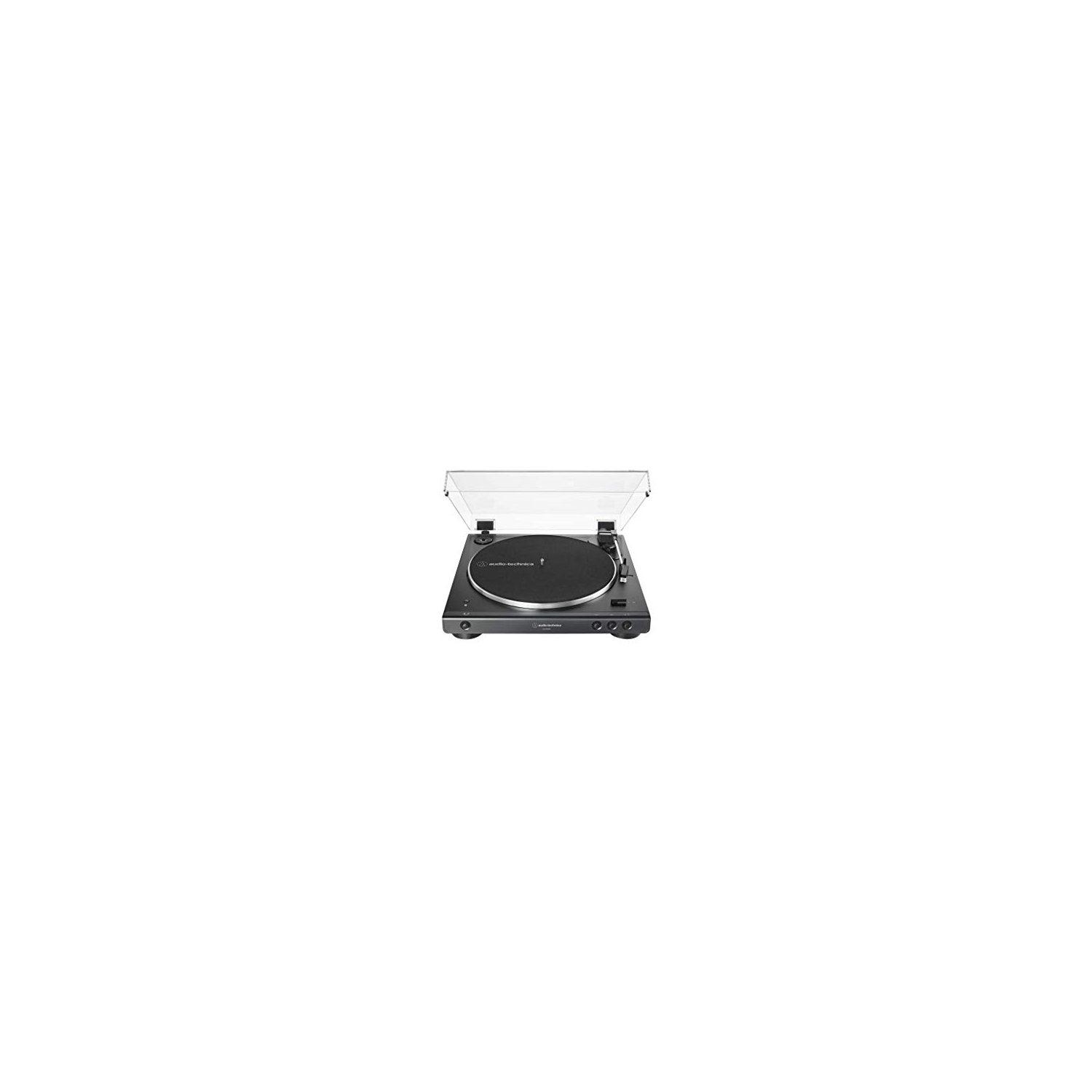 Audio-Technica AT-LP60XBT-BK Fully Automatic Bluetooth Belt-Drive Stereo Turntable, Black