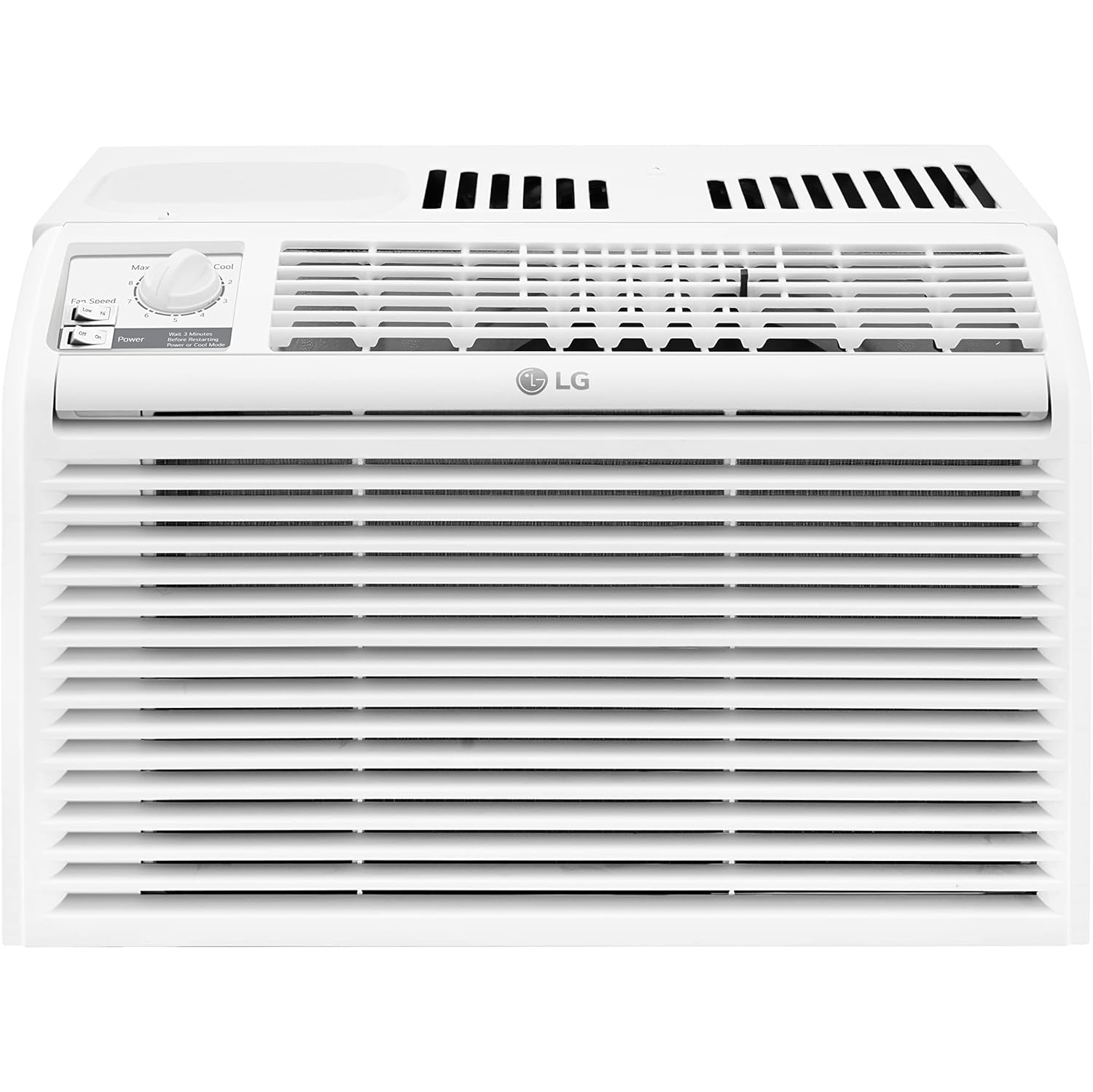 LG 5000 BTU Window Air Conditioners [2023] Easy Mechanical Control Ultra-Quiet Compact-size Cools Washable Filter 150 Sq.Ft. for Small Room AC Unit Easy Installation (LW5023)
