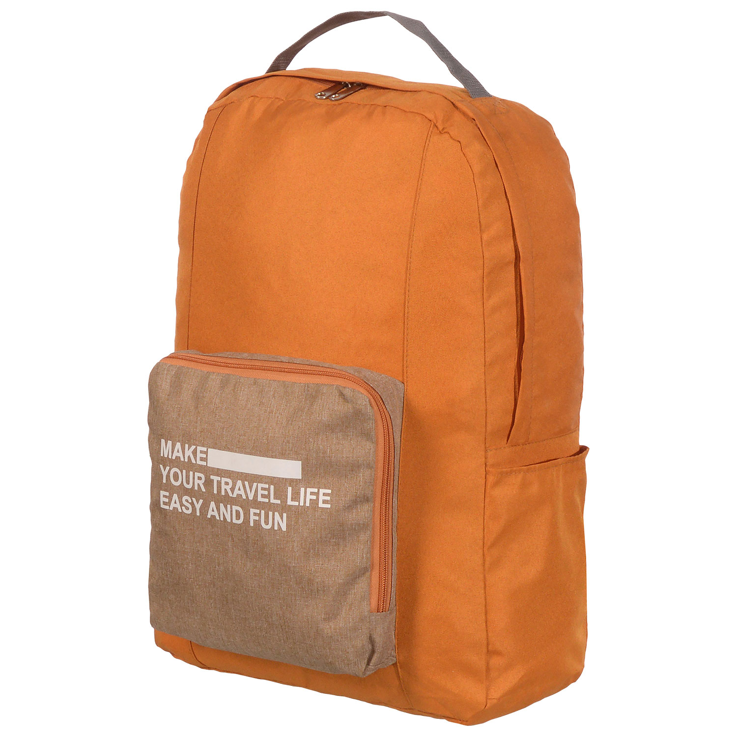 Nicci Foldable Travel Backpack - Yellow