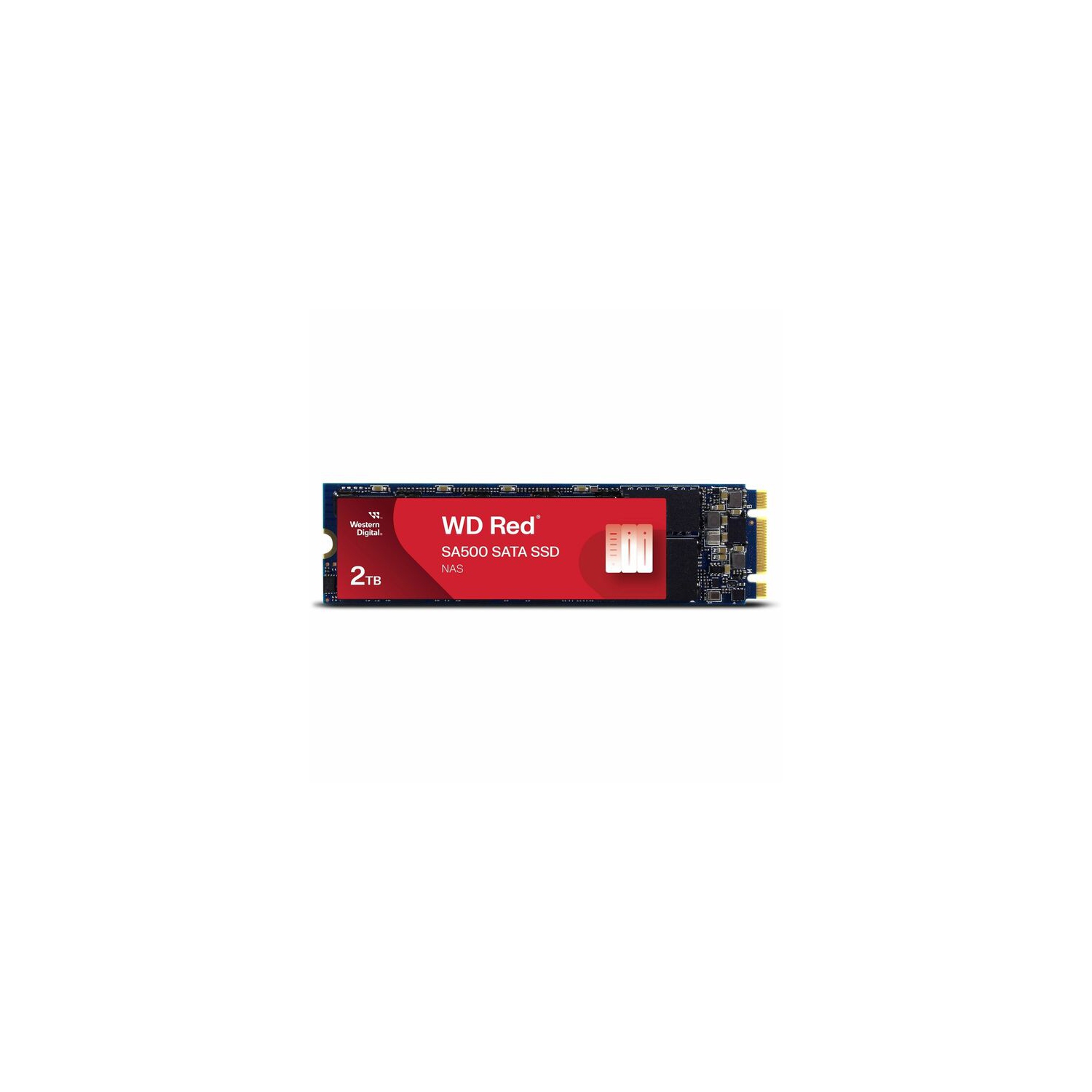 Western Digital Red SA500 NAS SATA SSD, 2TB WDS200T1R0B