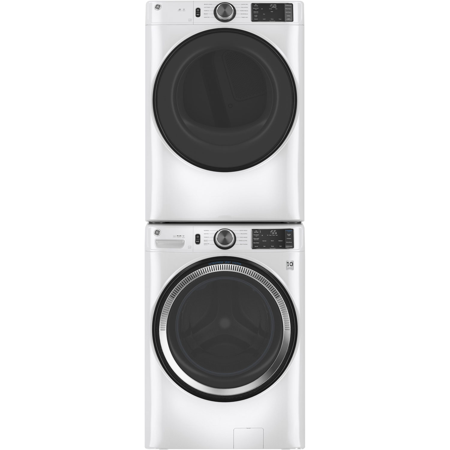 GE 7.8 Cu. Ft. Electric Dryer - White