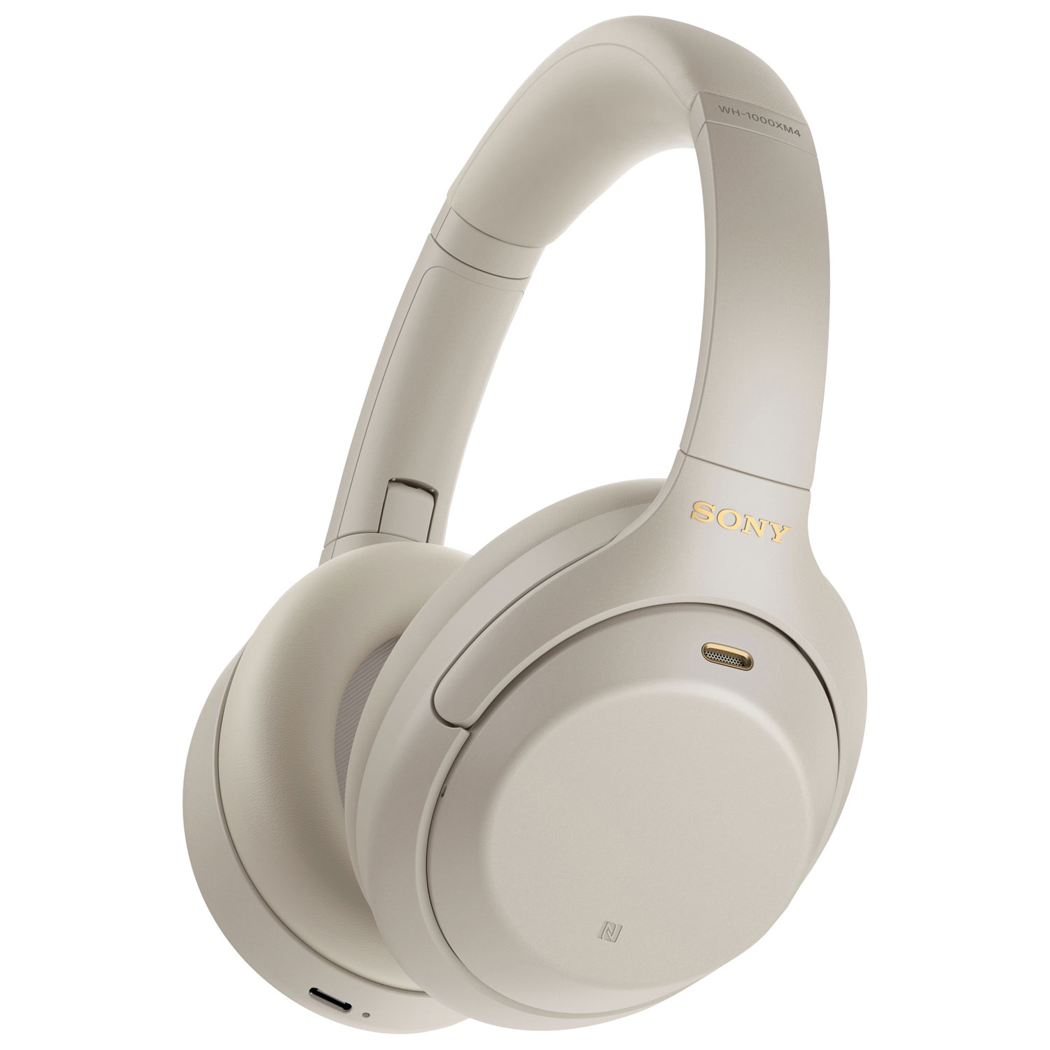 Sony WH-1000XM4 Over-Ear Noise Cancelling Bluetooth Headphones - Platinum Silver