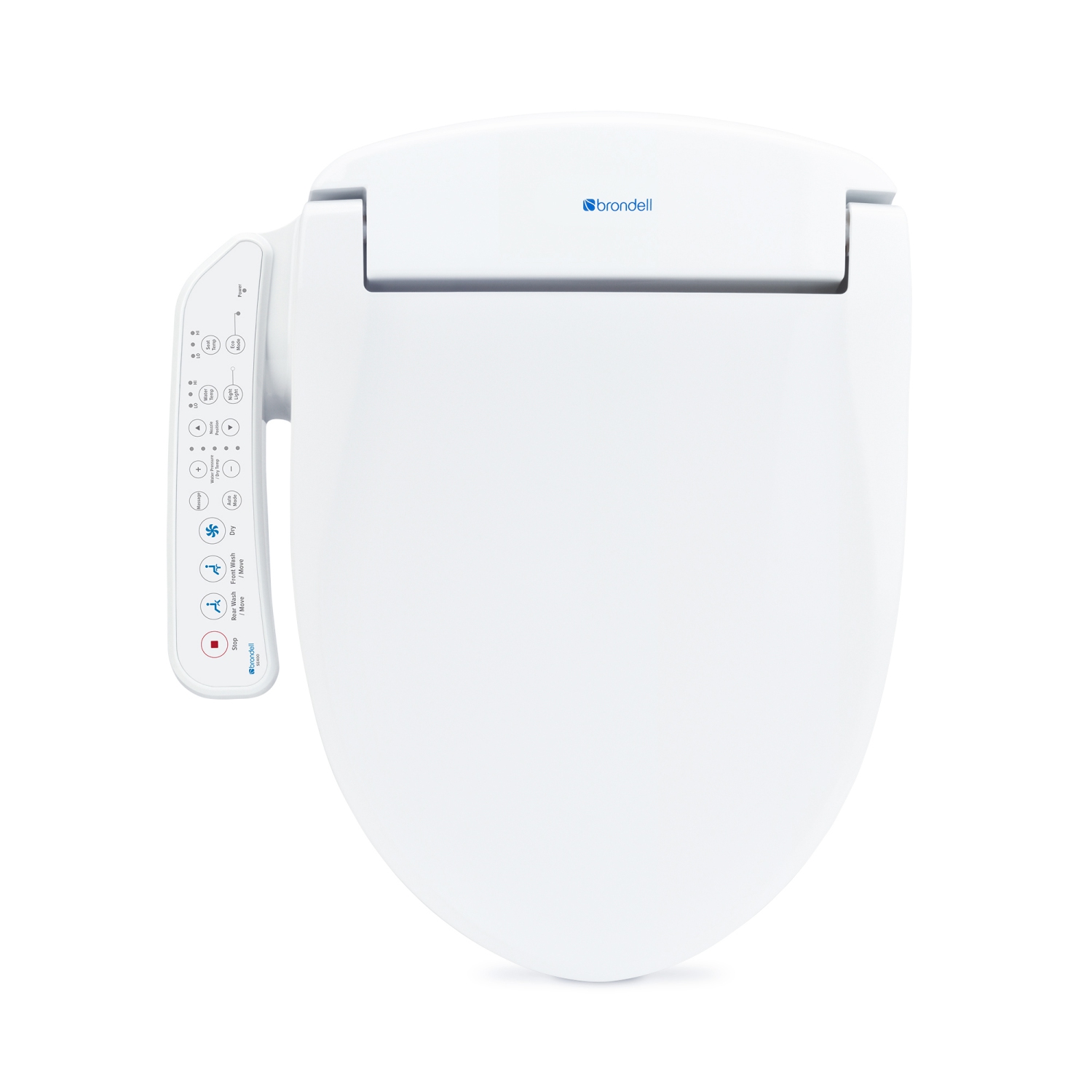 Brondell Swash SE400 Advanced Bidet Seat, Elongated White - FREE SHIPPING