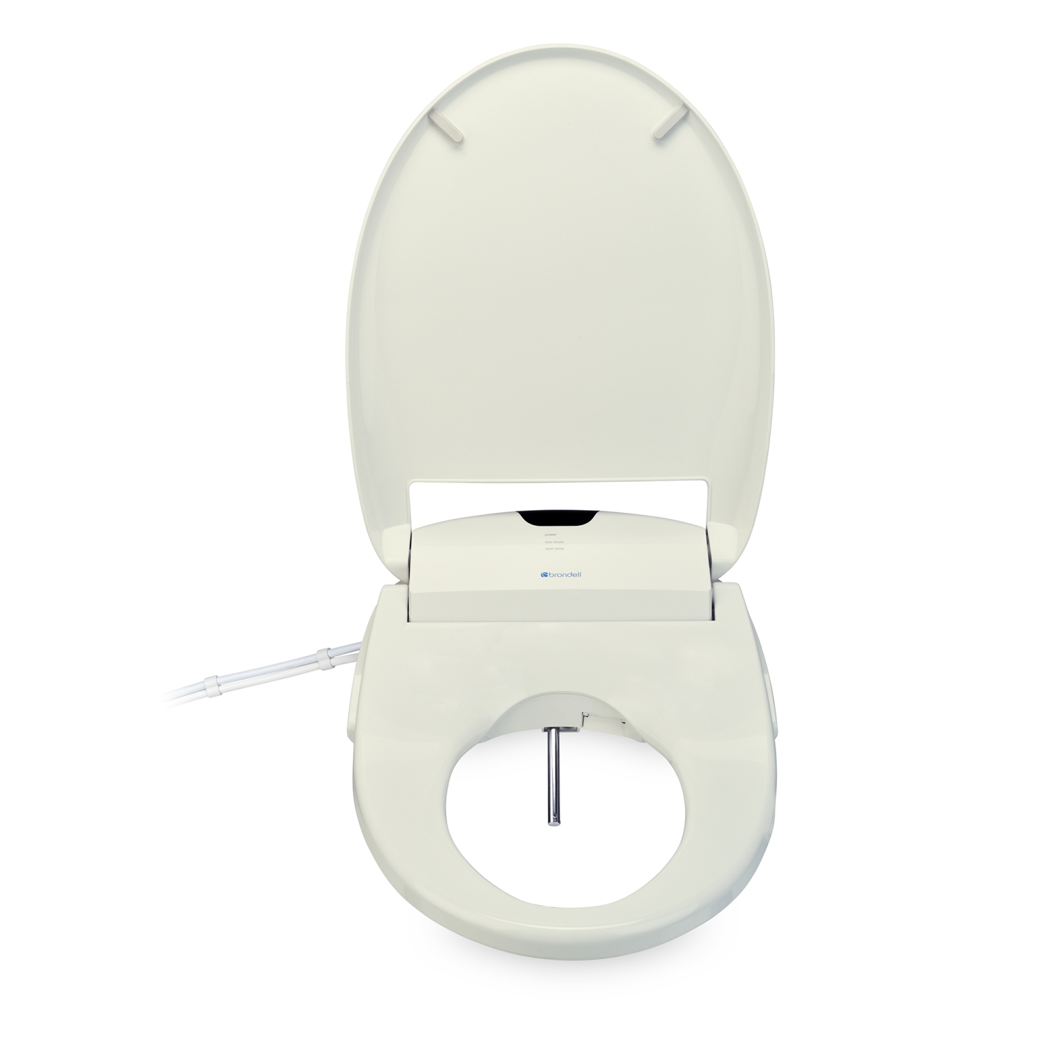 Brondell Swash 1400 Luxury Bidet Toilet Seat, Round Biscuit - FREE SHIPPING