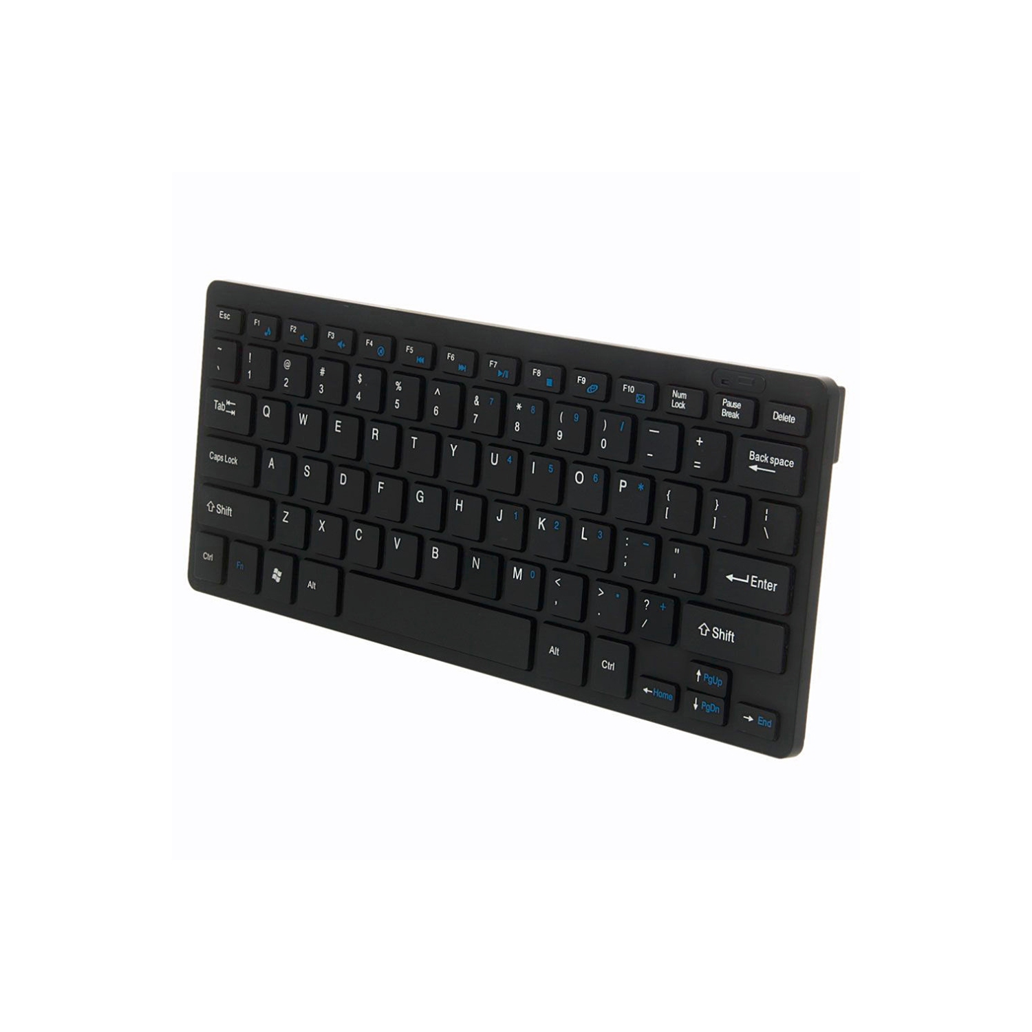 Ensemble avec mini clavier sans fil et souris optique sans fil 2,4 GHz d’axGear, ultra-mince