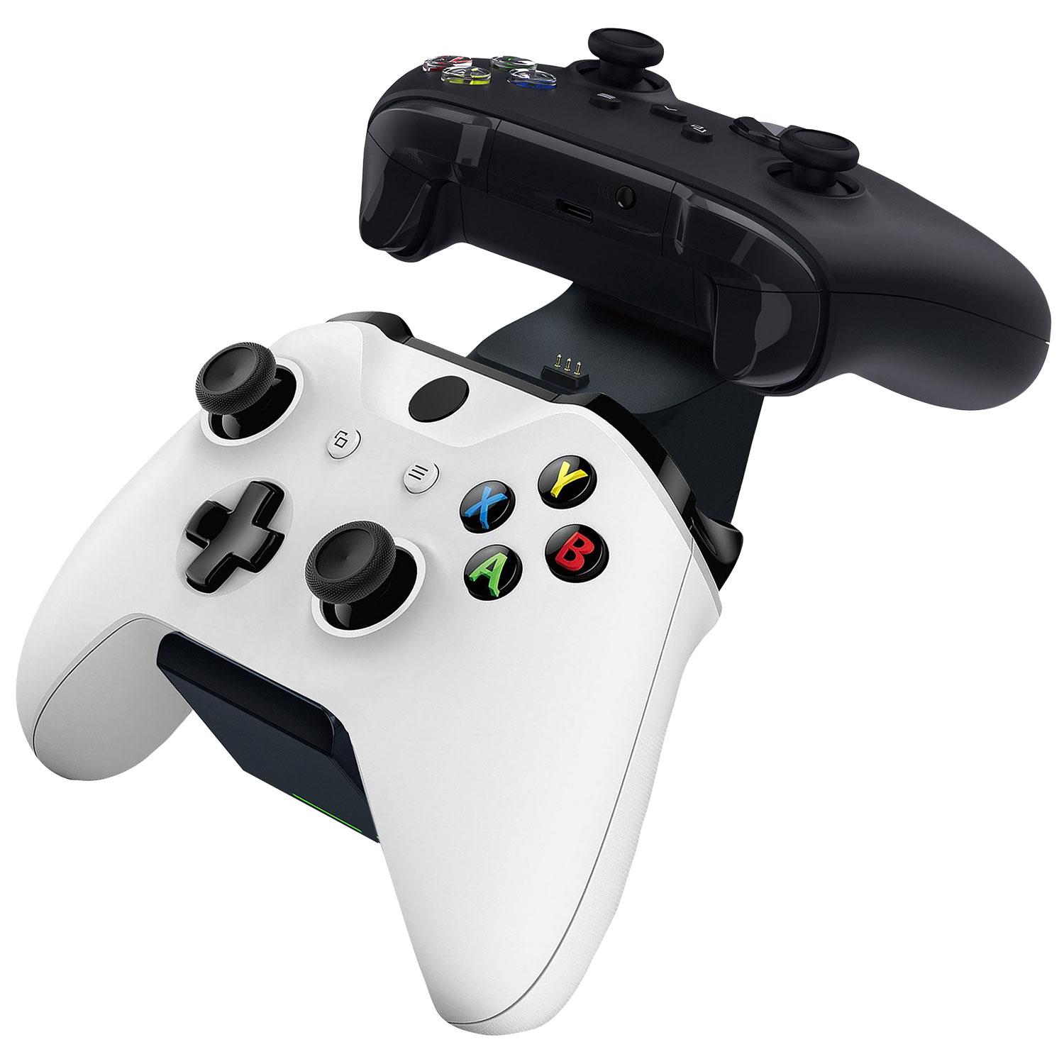 Système de chargement pour deux manettes avec batteries d'Insignia pour Xbox Series X|S et Xbox One