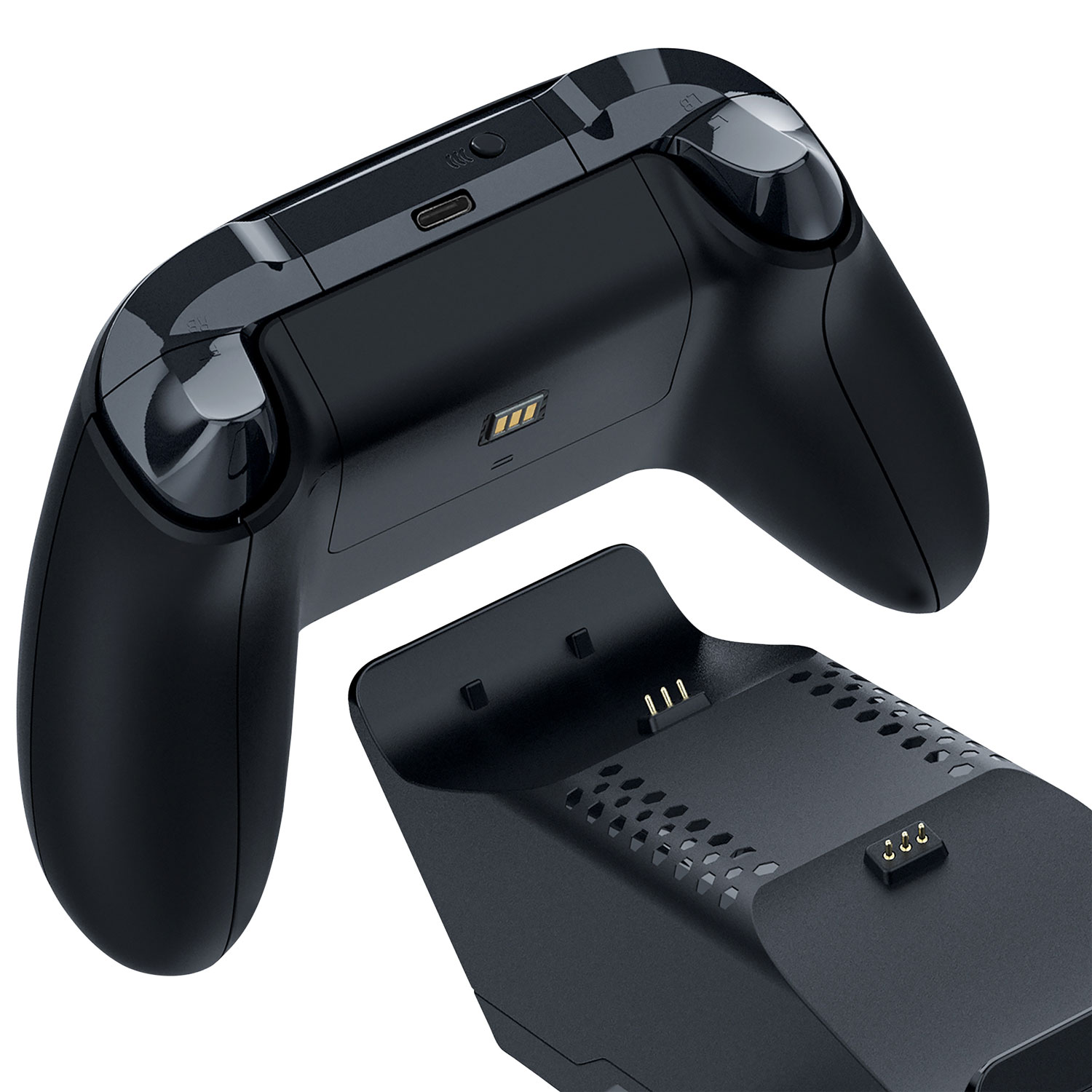 Système de chargement pour deux manettes avec batteries d'Insignia pour Xbox Series X|S et Xbox One