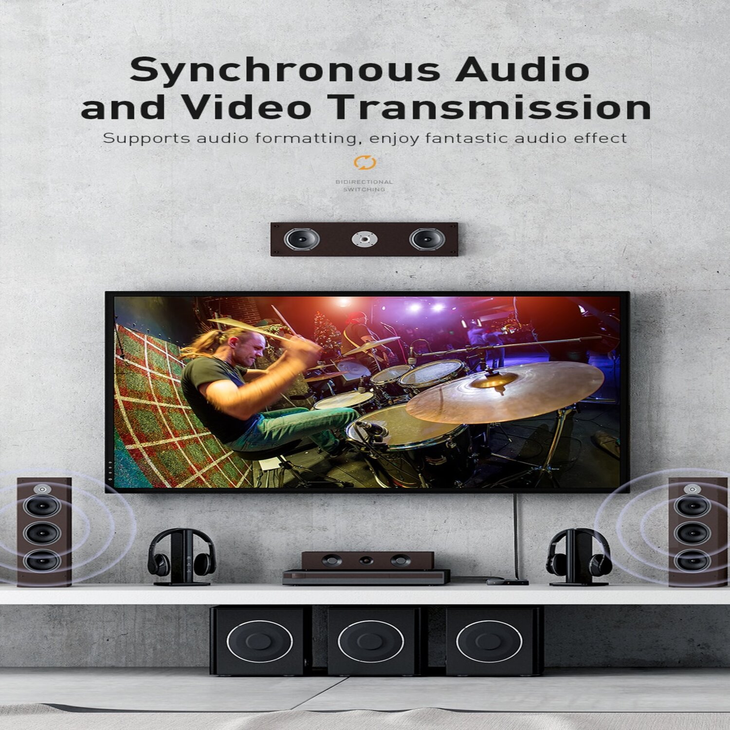 Baseus HDMI Splitter 4K 60Hz HDMI Switch 2 Ports Bi-Direction 1x2/2x1 Adapter 2 in 1 out Converter HDMI Switcher For PS4 and More Free 1 HDMI CABLE