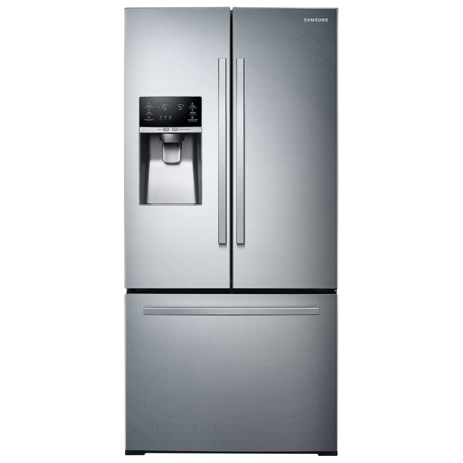 Samsung 33" 25.5 Cu. Ft. French Door Refrigerator w/ Water & Ice Dispenser (RF26J7510SR) - Stainless