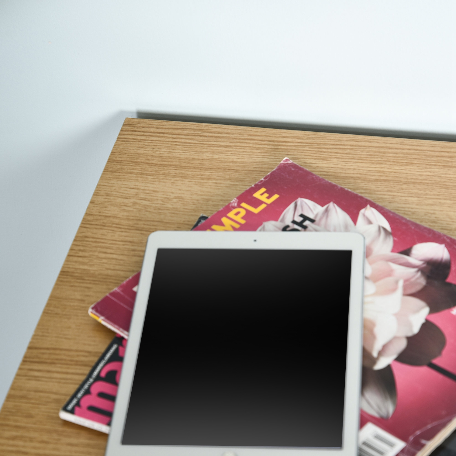 Vinsetto – Classeur à 2 tiroirs avec serrure et clés, classeur vertical mobile avec roulettes et tiroirs, armoire de bureau, naturel