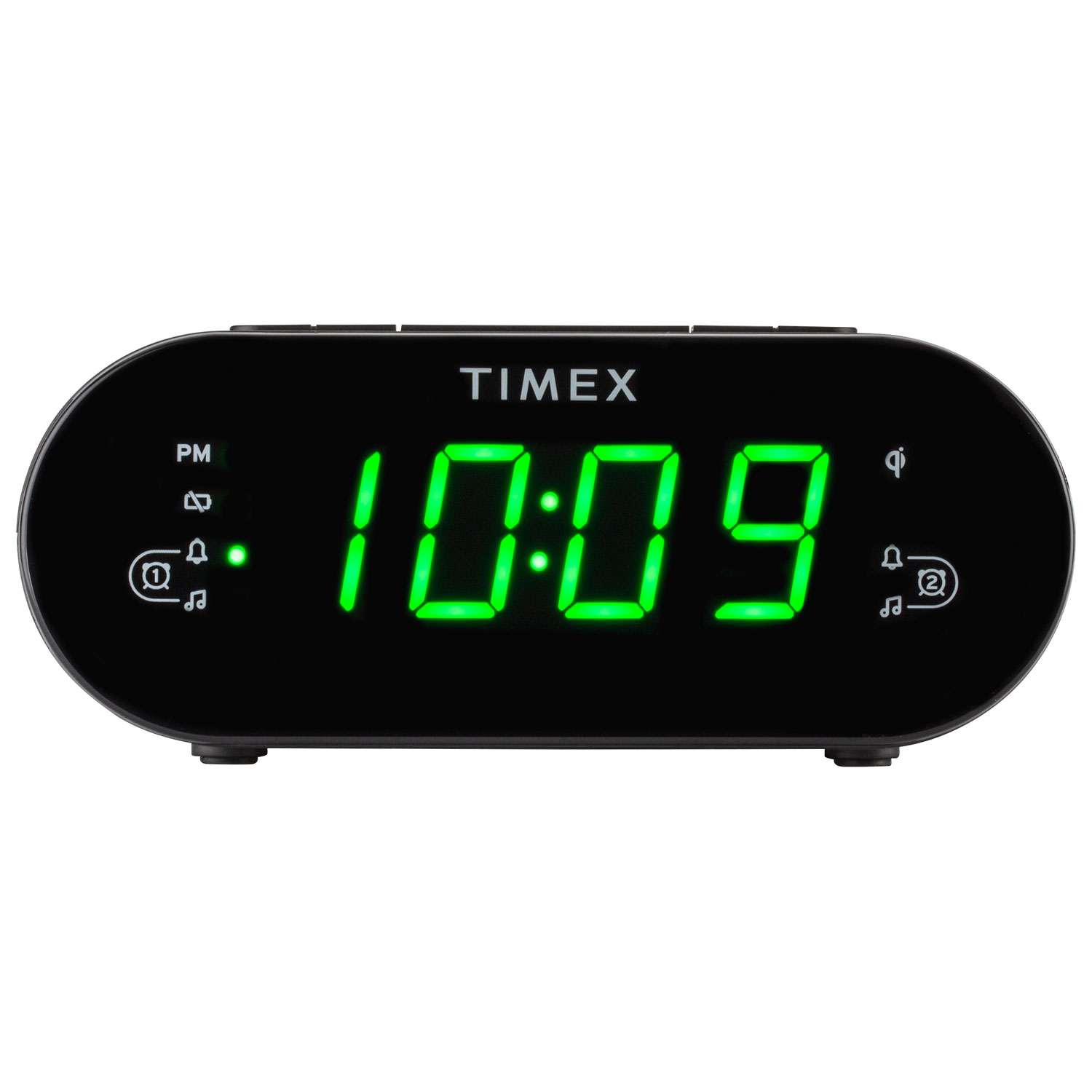 Timex TW500BC Dual Alarm Clock Radio With USB and Wireless