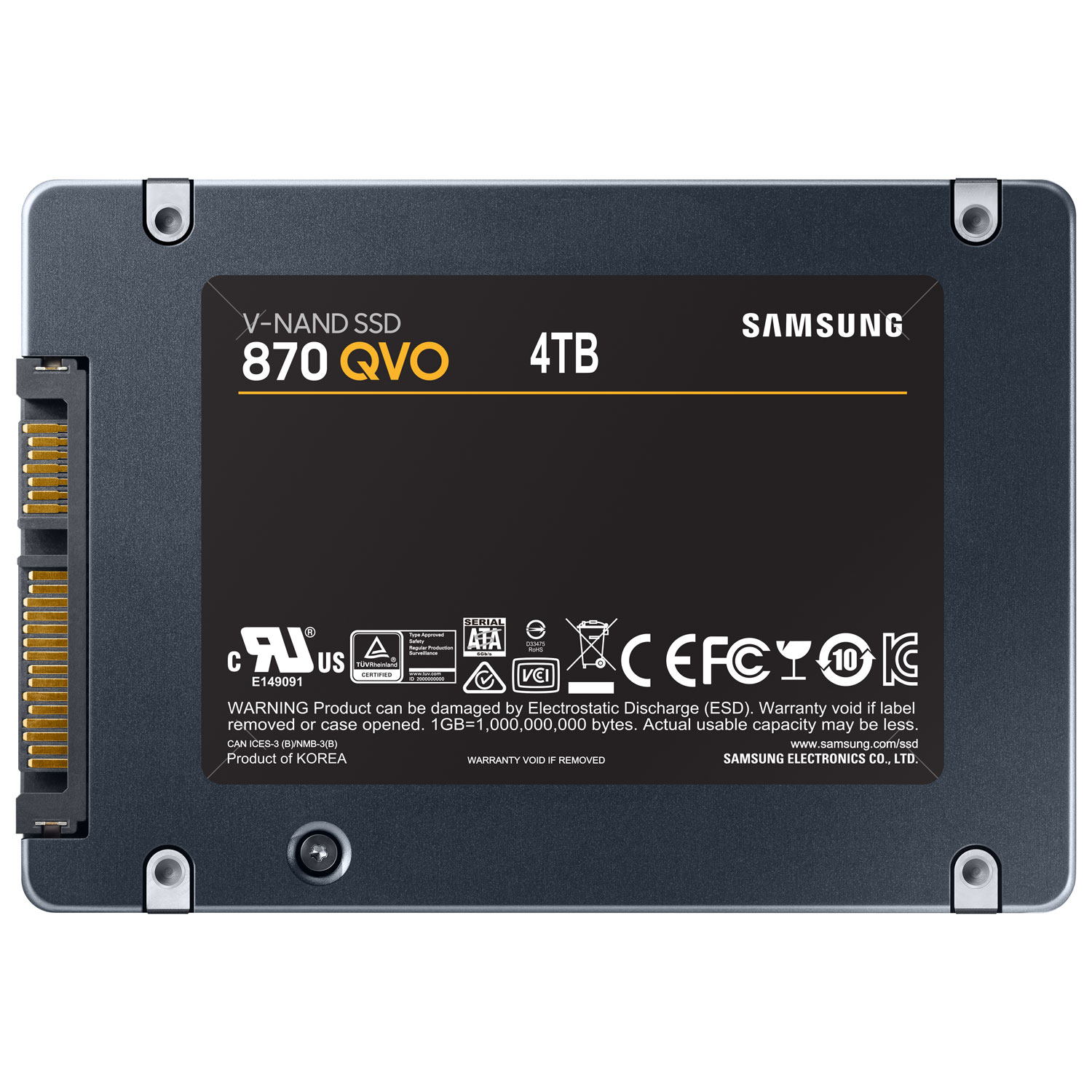 Samsung 870 QVO 4TB SATA III Internal Solid State Drive (MZ